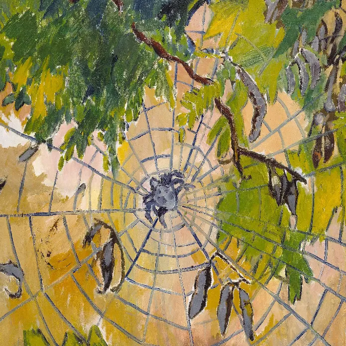 <p>Double-sided painting</p>
