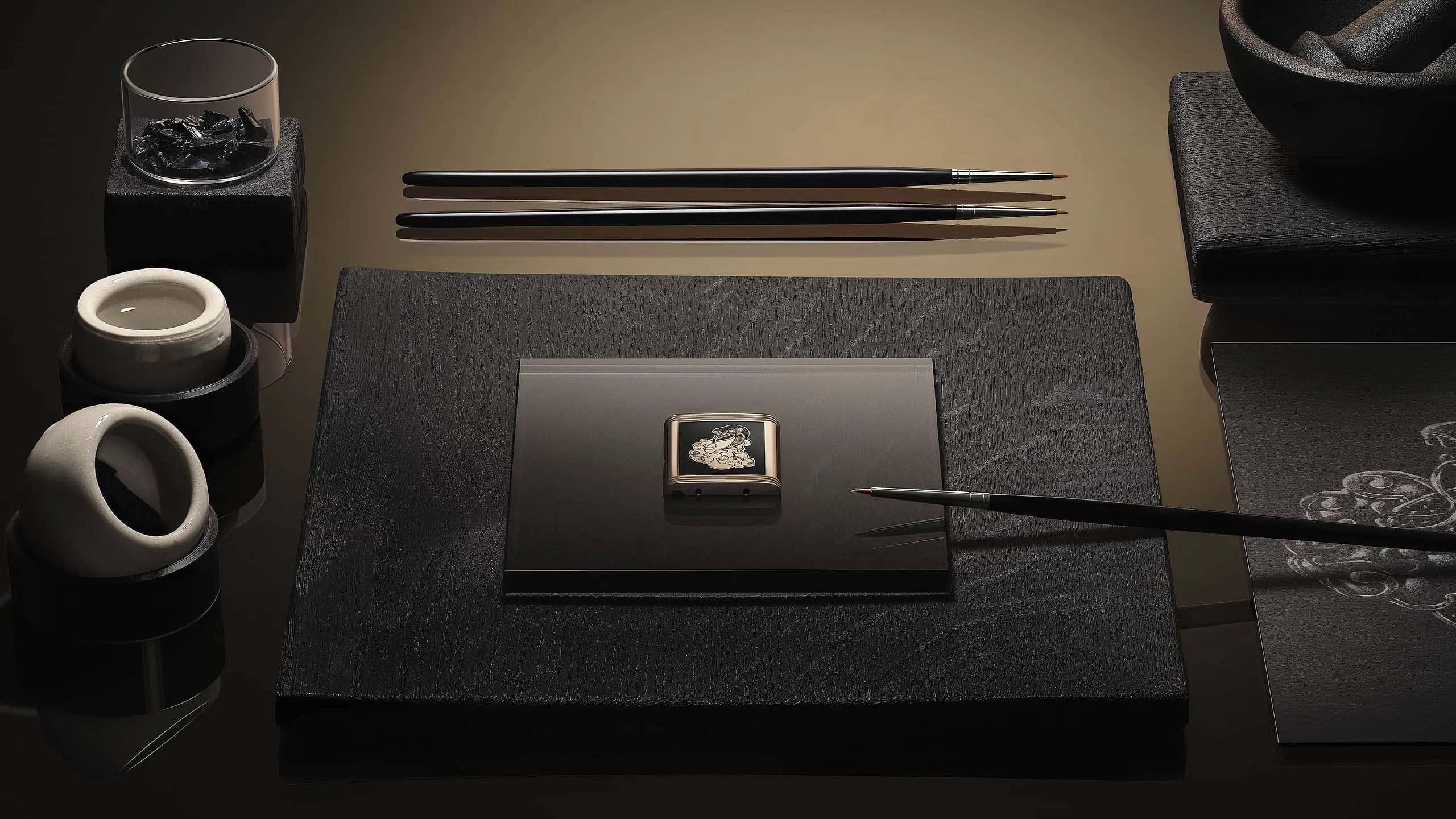 <p>The Jaeger-LeCoultre Reverso Tribute Enamel Snake watch features hand-engraved details in 18k pink gold</p>