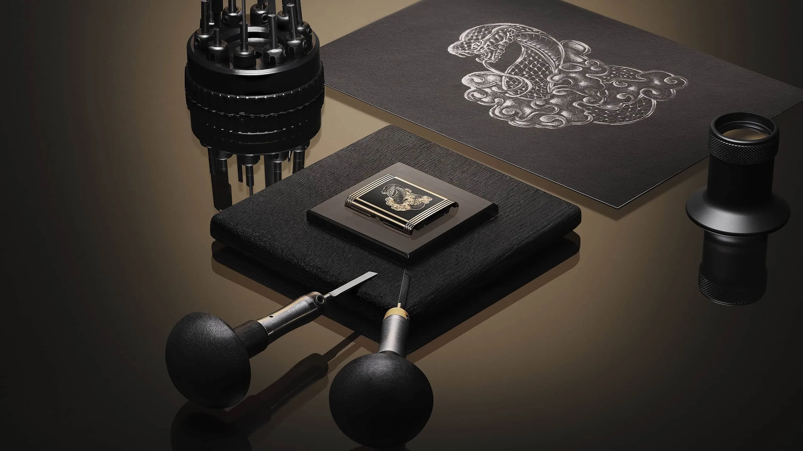 <p>Crafting the Jaeger-LeCoultre Reverso Tribute Enamel Snake watch for Chinese New Year</p>
