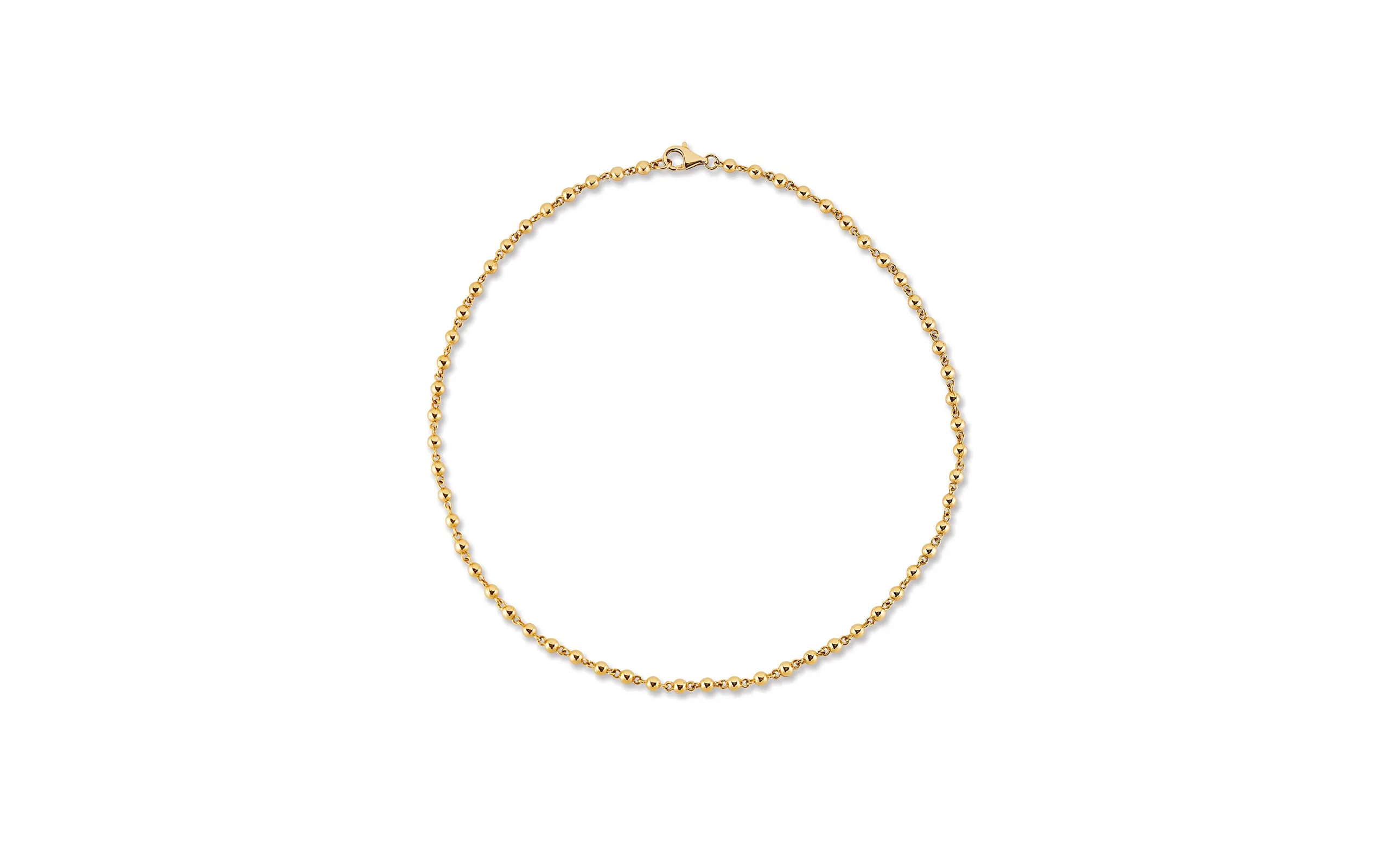 <p>Aponine Bubbles necklace crafted in 18k yellow gold </p>
