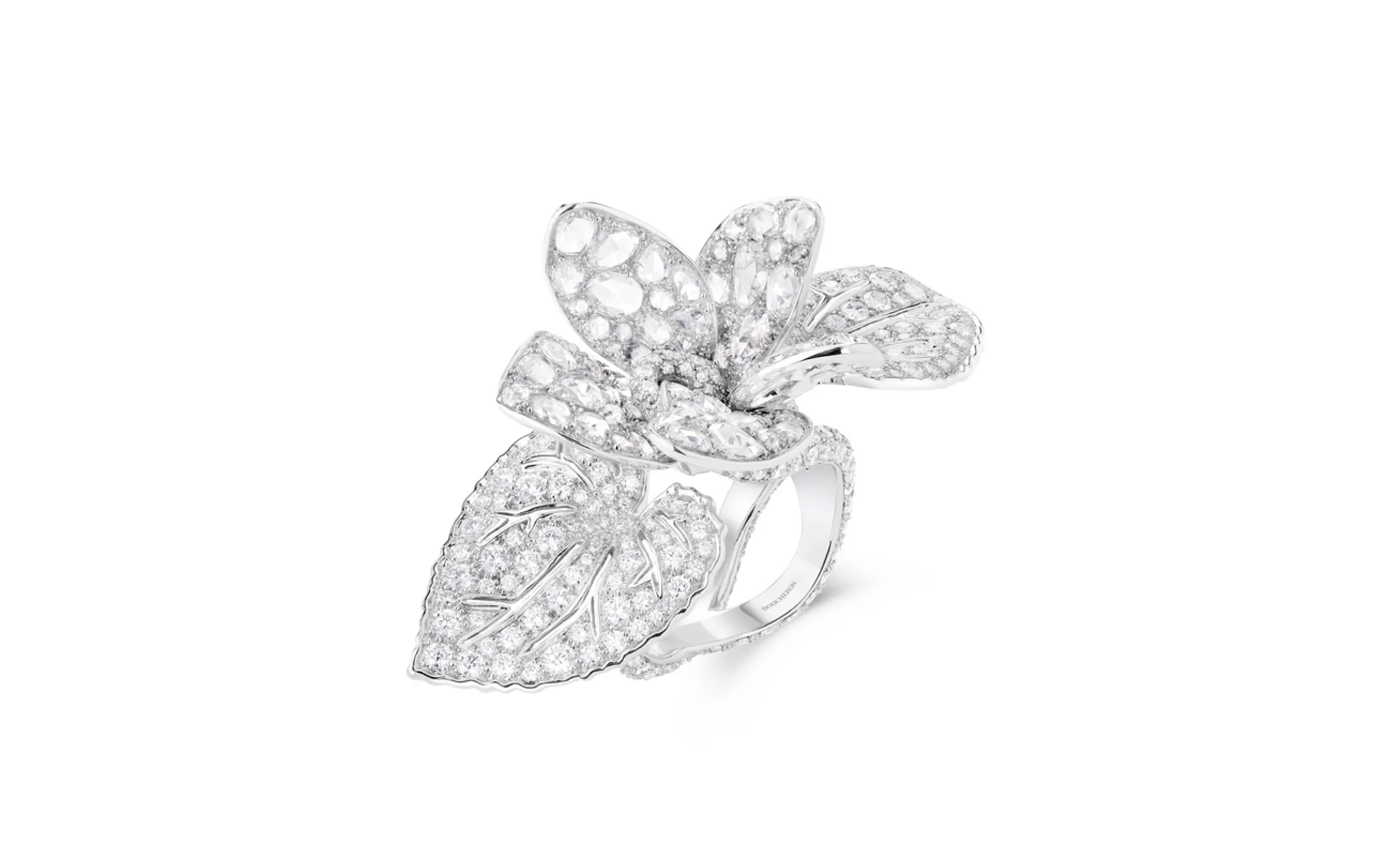 <p>A Boucheron diamond ring worn by actress Dakota Johnson to the Cannes Film Festival 2025</p>
