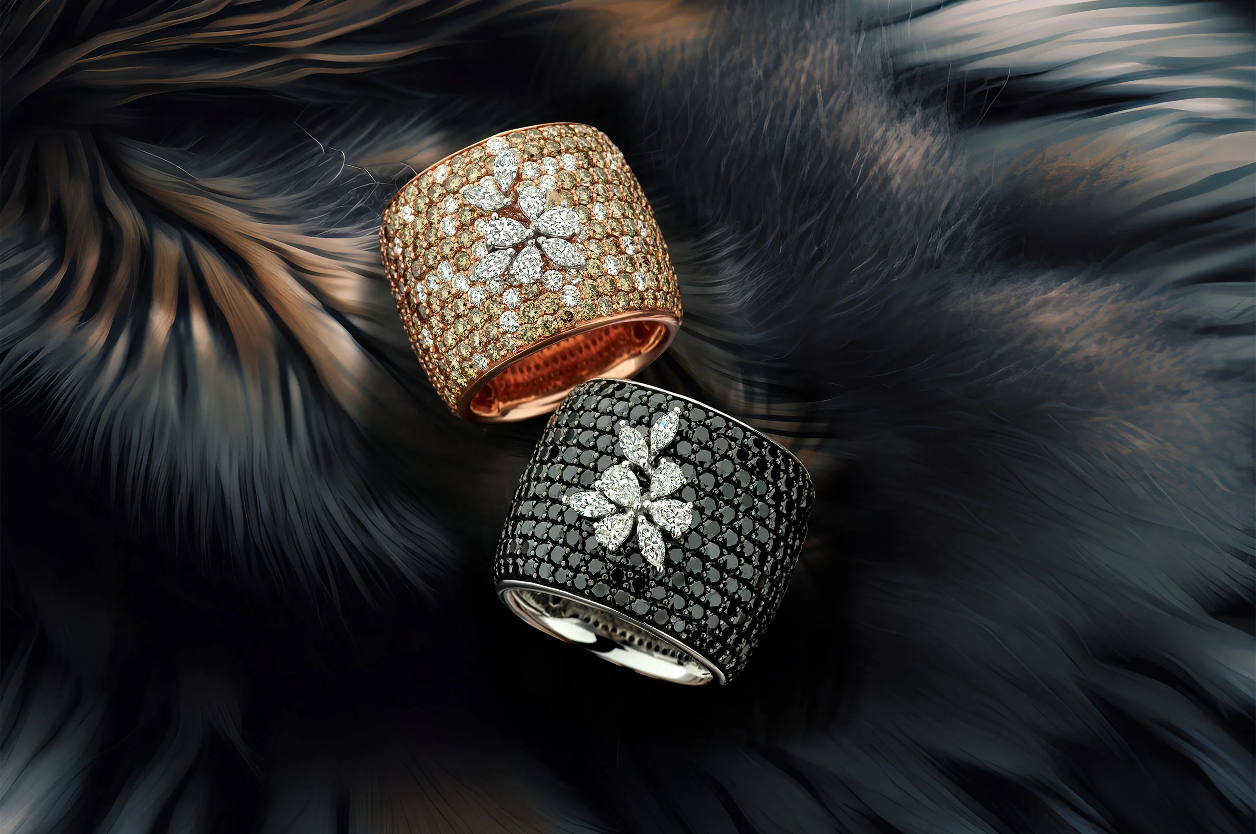 <p>Histoire d’Elle rings from the Les Incondition &#8216;Elle collection inspired by the bonds of love and trust between people </p>
