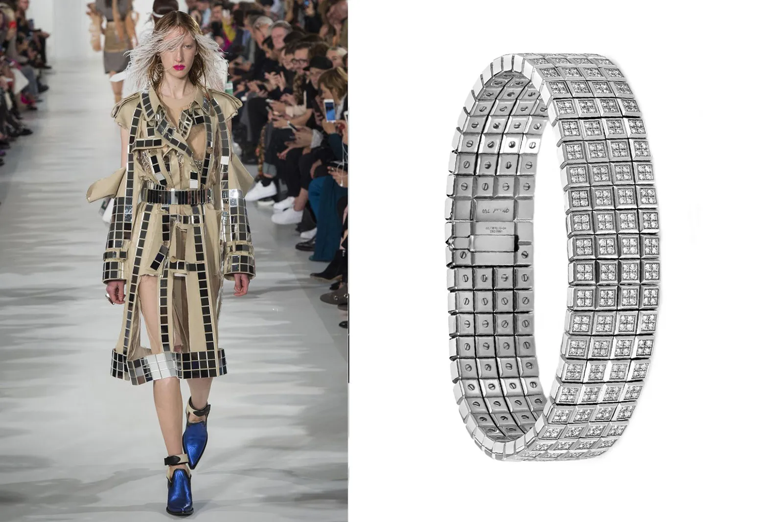 <p>Maison Margiela and Chopard &#8216;Ice Cube&#8217; bracelet</p>
