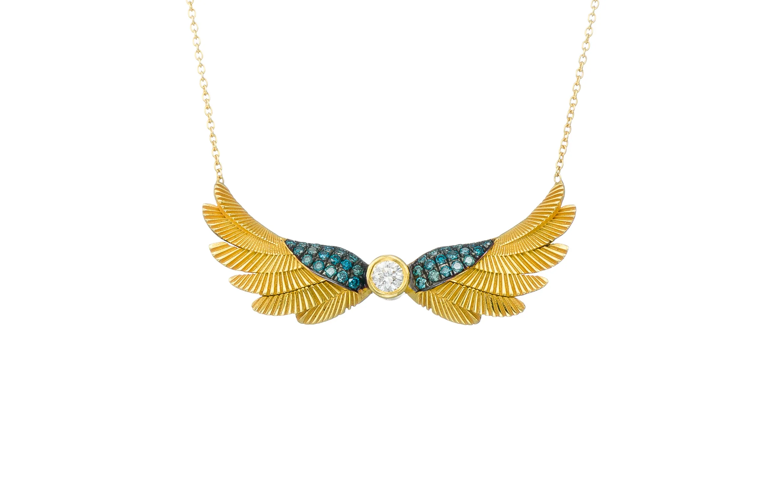 <p>A pendant from the new Icarus collection by Maramenos &#038; Pateras </p>

