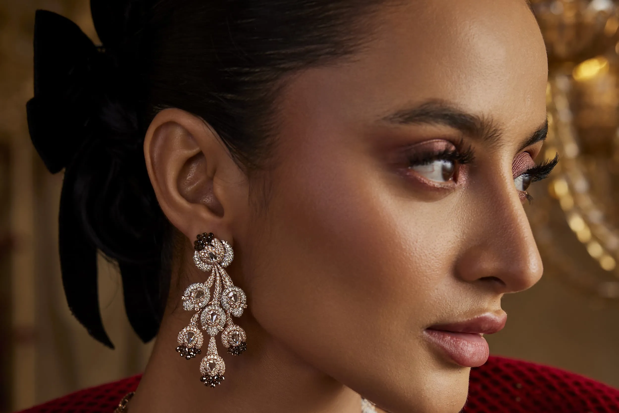 <p>Briolette and rose cut diamonds are design signatures at Mrs. Marquise</p>
