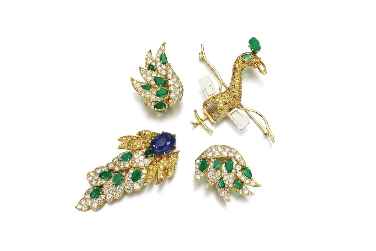 <p>Van Cleef &amp; Arpels Walska Briolette Diamond Brooch</p>
