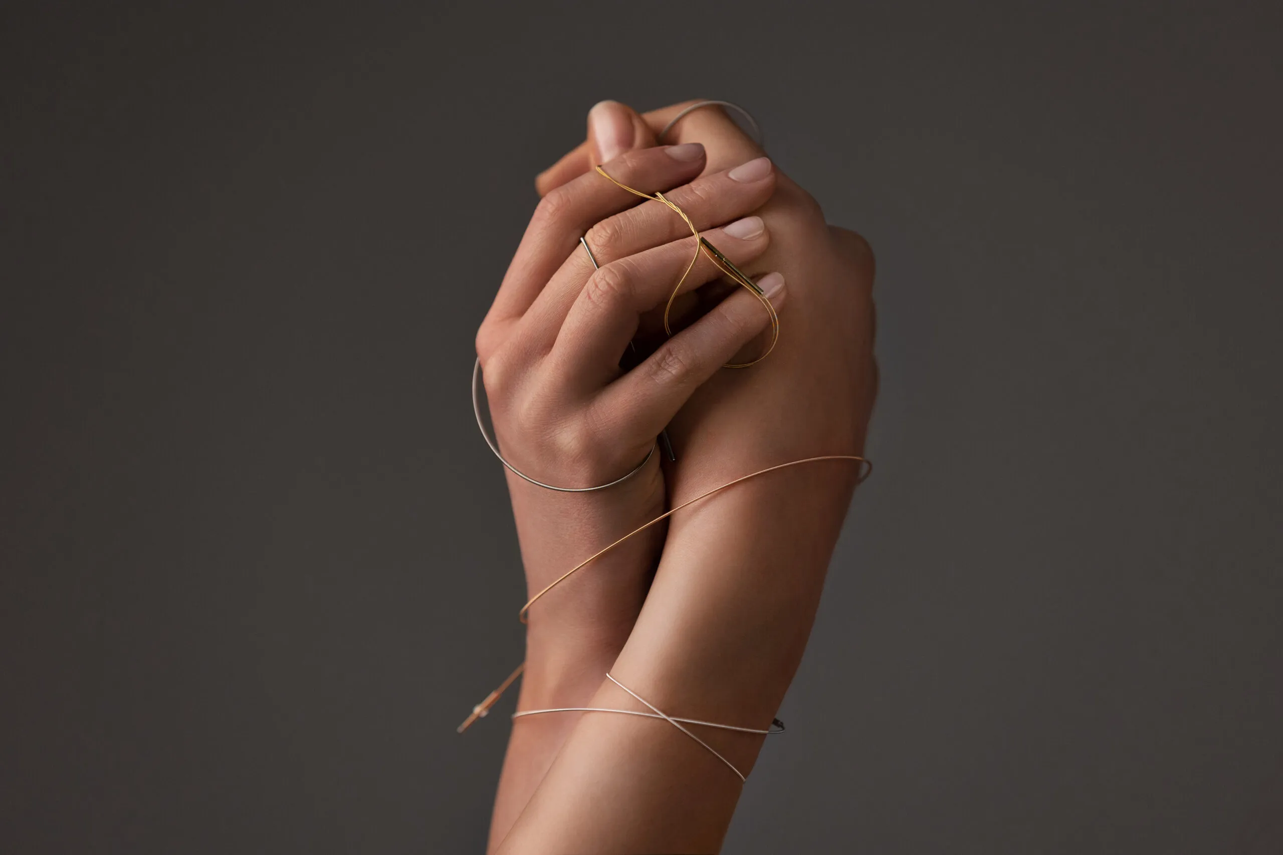 <p>Innovative spiral chain creations by Taloumis</p>
