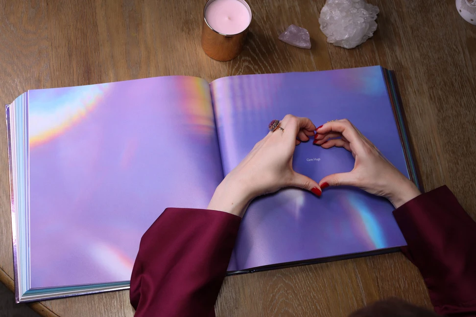 <p>Doris Hangartner celebrates the uplifting power of gemstones in her latest coffee table book Gem Love Letters</p>
