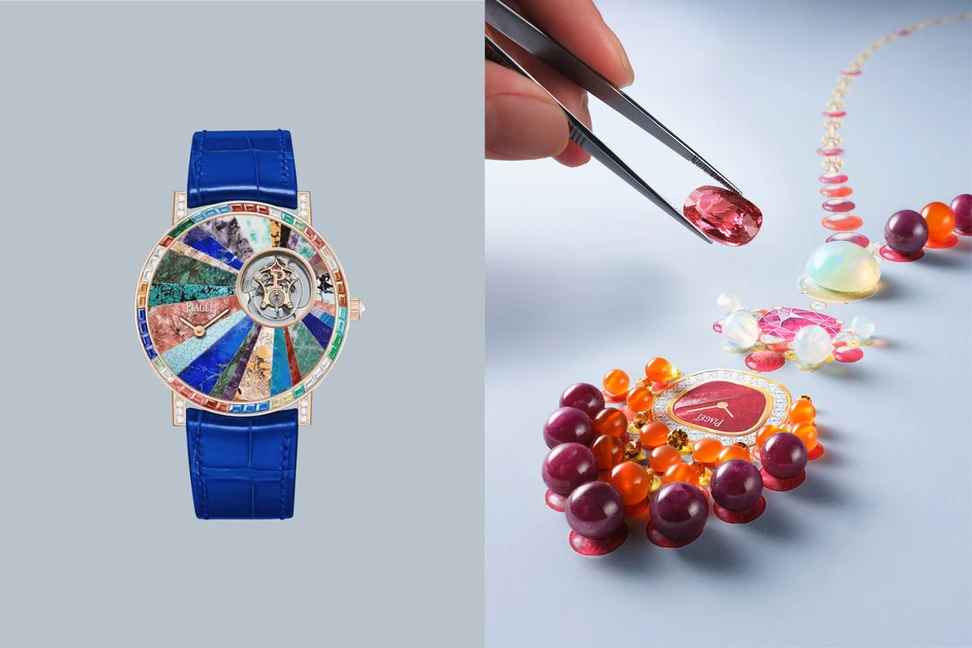 <p>At Piaget, watchmaking and jewellery are two art forms in constant conversation, with a series of high jewellery timepieces a highlight of the new Shapes of Extraleganza collection</p>

