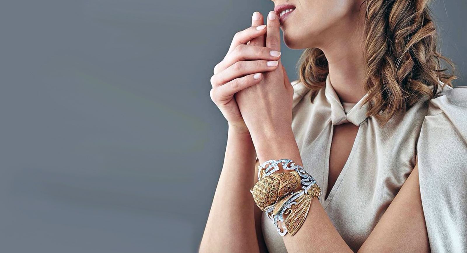 Cartier love bracelet, and Van Cleef & Arpers