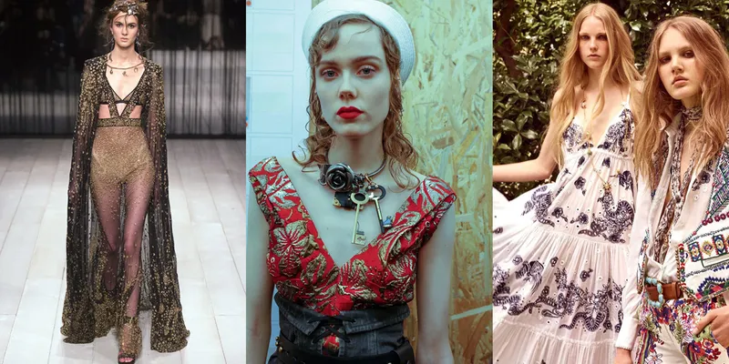 <p>Alexander McQueen, Prada, Roberto Cavalli</p>
