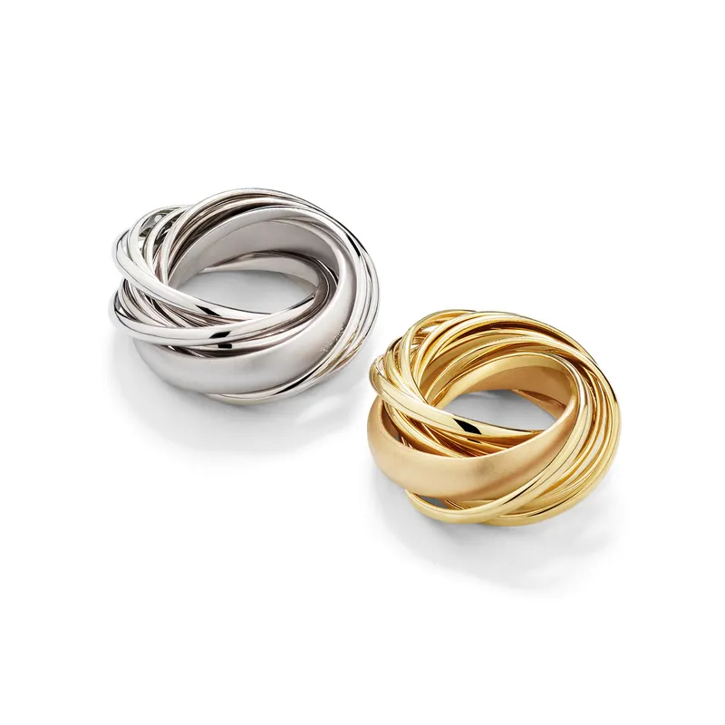 Pomellato Millefedi rings, 1996