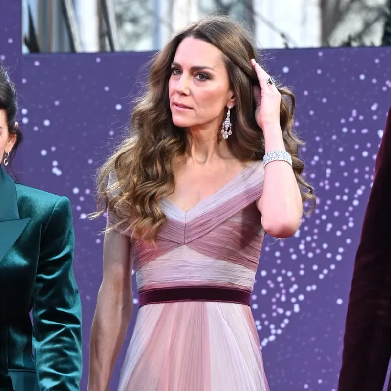 <p>Catherine, Princess of Wales wore the Greville Chandelier earrings, created by Cartier in the early 20th century</p>