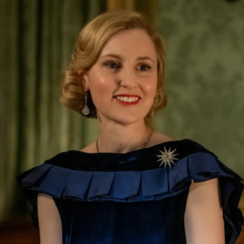<p>Laura Carmichael stars as Lady Edith in DOWNTON ABBEY: The Grand Finale. Credit: Rory Mulvey / © 2025 FOCUS FEATURES LLC</p>