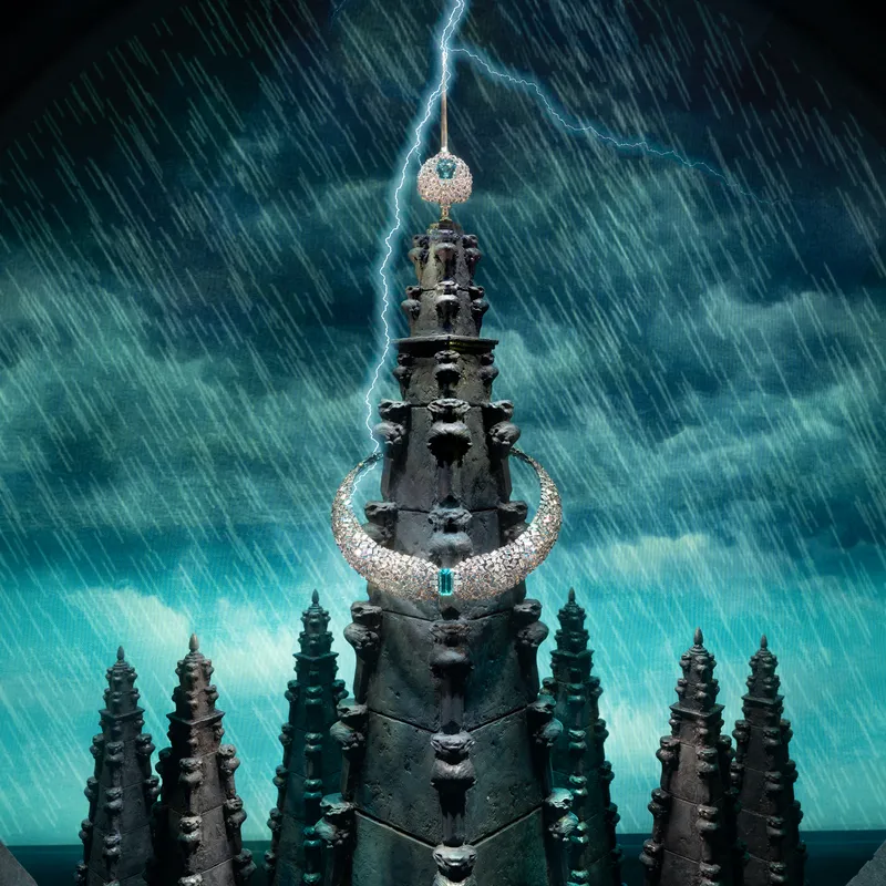 <p>To celebrate the premiere of Frankenstein, Tiffany & Co. created a cinematic window experience at The Landmark in New York City starring the jewels from the film</p>