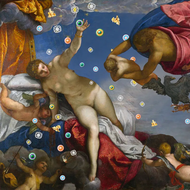 <p>Jacopo Tintoretto, The Origin of the Milky Way – Chaumet</p>