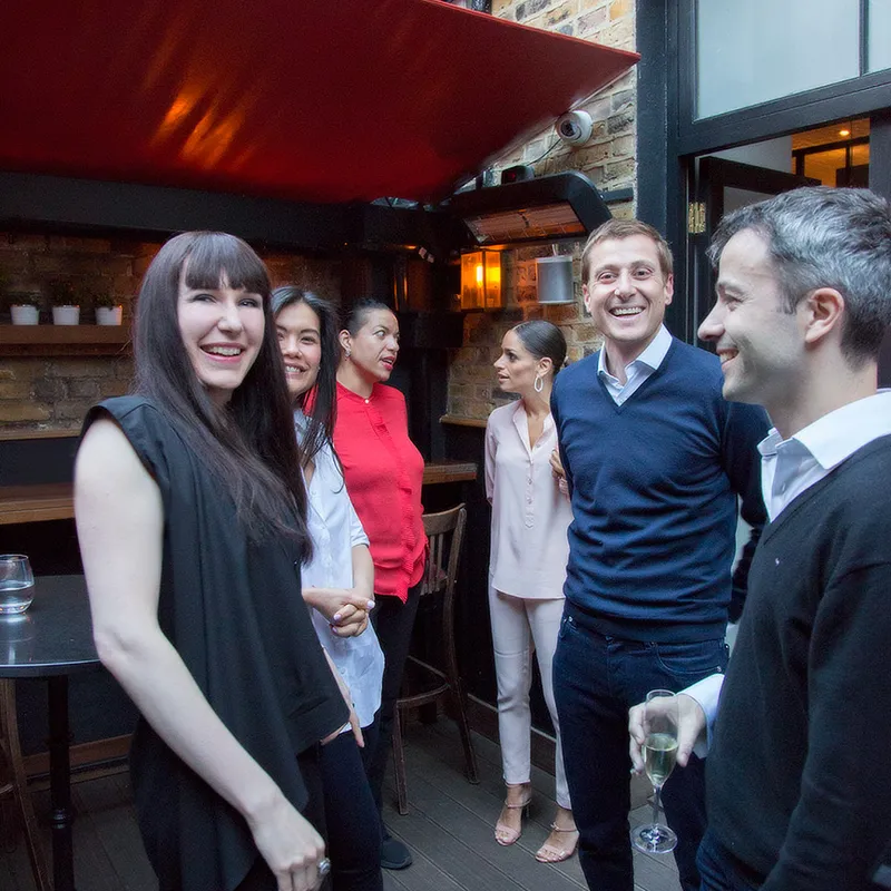 <p>Katerina Perez, Jenna Nylen, Melanie Grant, Jennifer Boghossian, Roberto Boghossian, David Perez</p>
