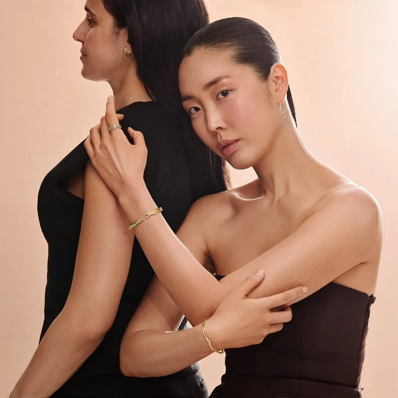 <p>Models wear jewellery creations from the Jeri collection by Cherituelle</p>