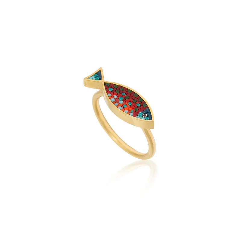 Micromosaic Oracles of the Sea ring