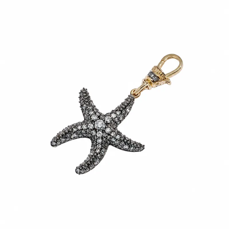  Star Fish Clip Pendant
