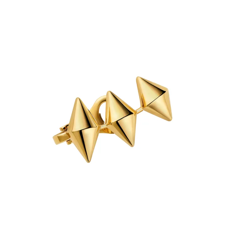 <p>Bvlgari Eternal – Vimini single earring in 18k yellow gold</p>
