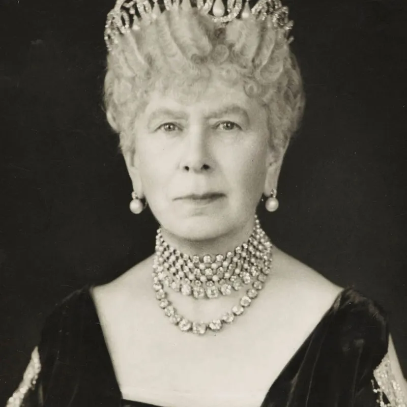 <p>Queen Mary wearing the Vladimir Tiara</p>