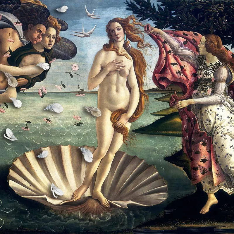 <p>Sandro Botticelli, Birth of Venus</p>
