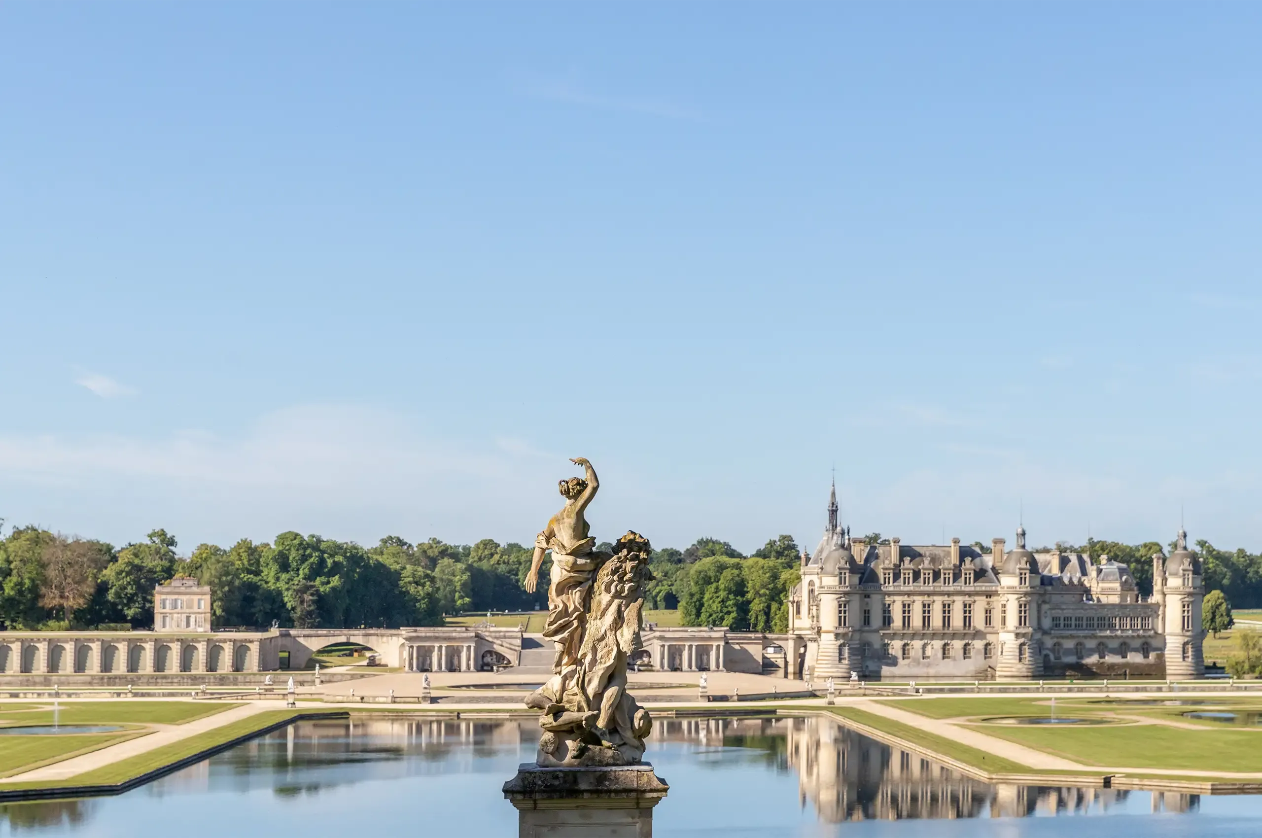 The Château de Chantilly, outside Paris, was home to Louis II de Bourbon, the Grand Condé, after whom the famous pink diamond is named