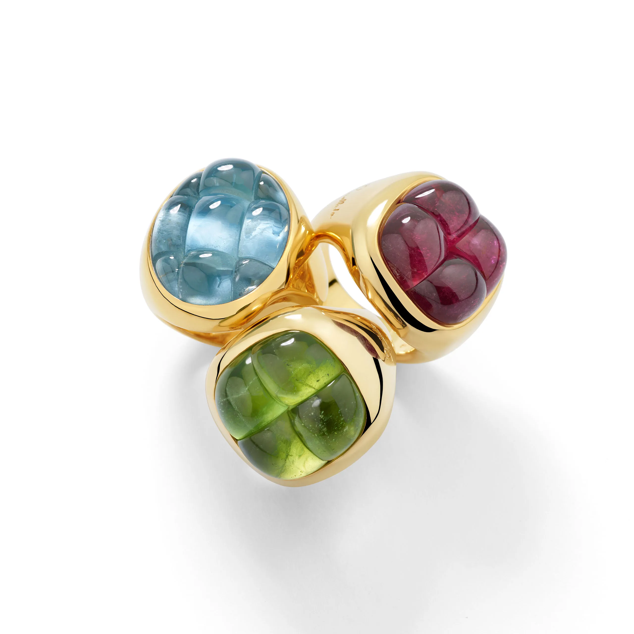 Pomellato Mosaico rings, 1997-1999
