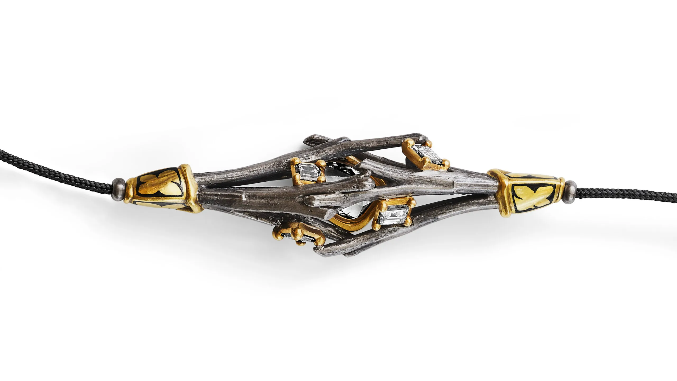 <p>Part of Otto Jakob’s Hemerocallis necklace pair</p>
