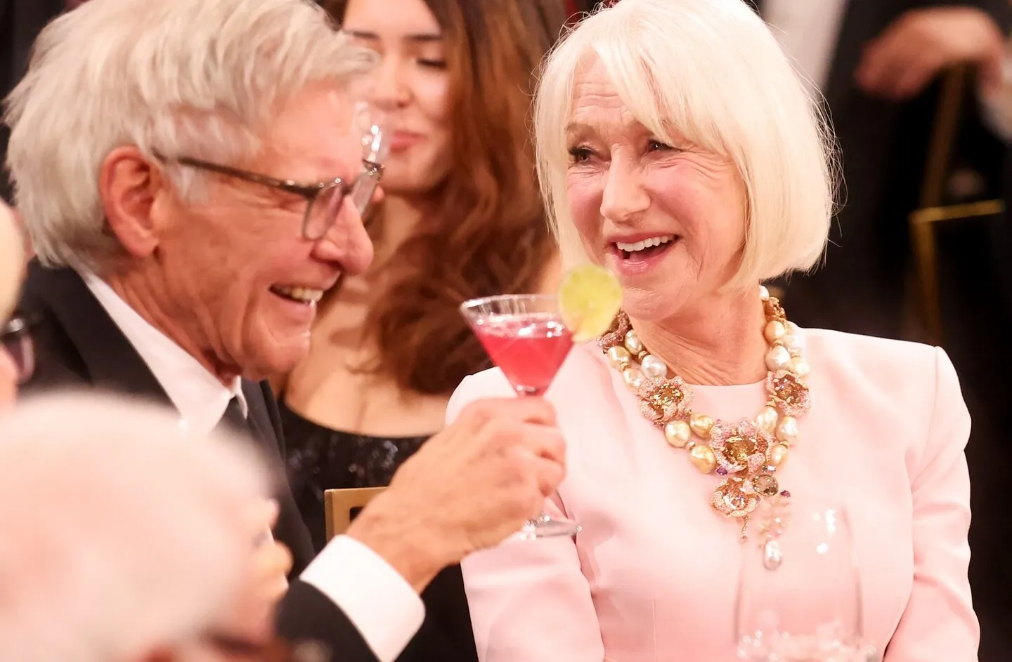 <p>Dame Helen Mirren wore Margot McKinney’s Bloem necklace to accept her Cecil B. DeMille Award in Los Angeles in January 2026</p>
