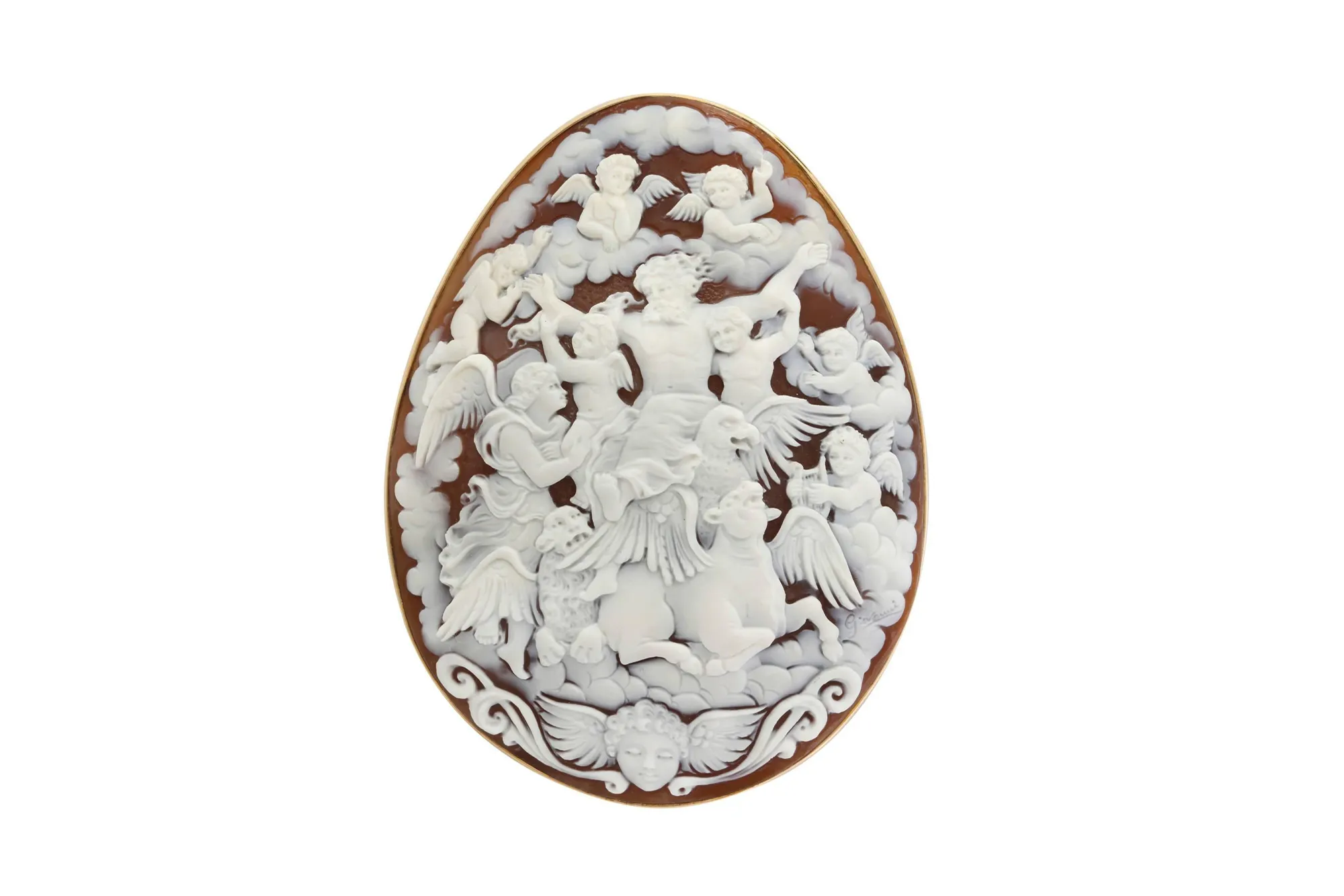 <p>Amedeo Scognamiglio cameo objet d’art</p>