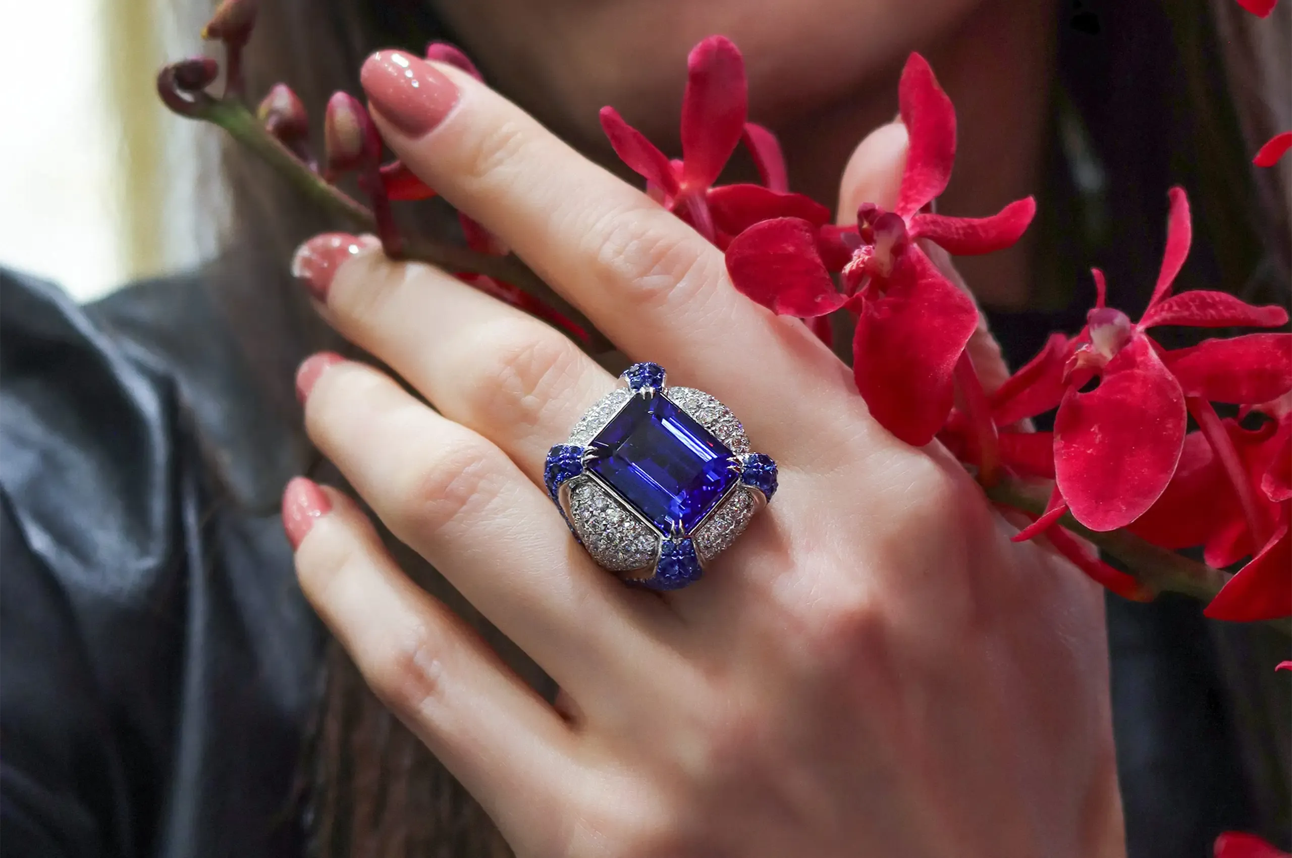 Found only in Tanzania, tanzanite provides the inspiration for ANTON Jewellery’s Regal Collection and its celebration of the gemstone’s vivid blue and violet hues
