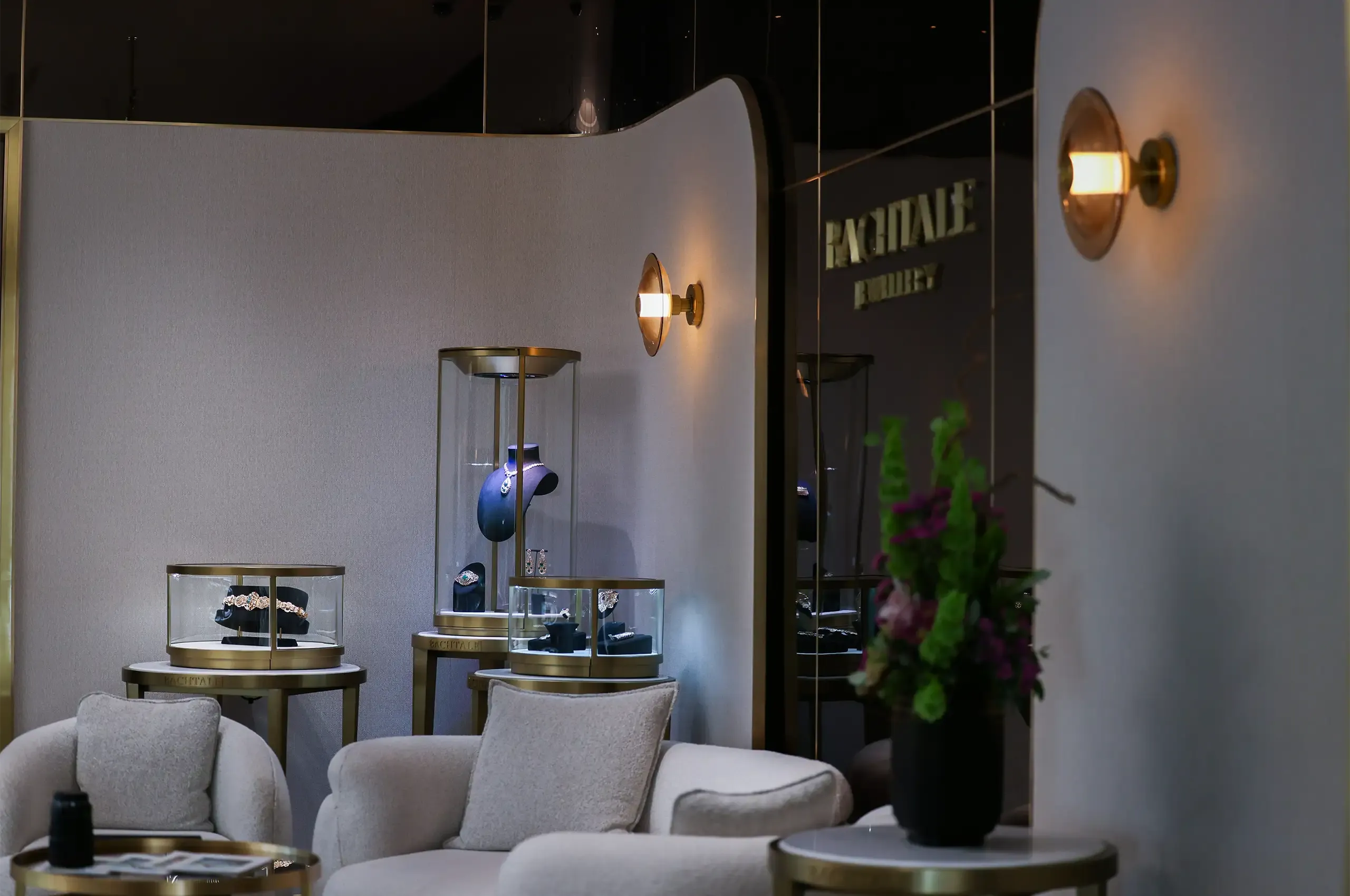 The Casablanca boutique is a serene space in which to discover Bachtale's creations
