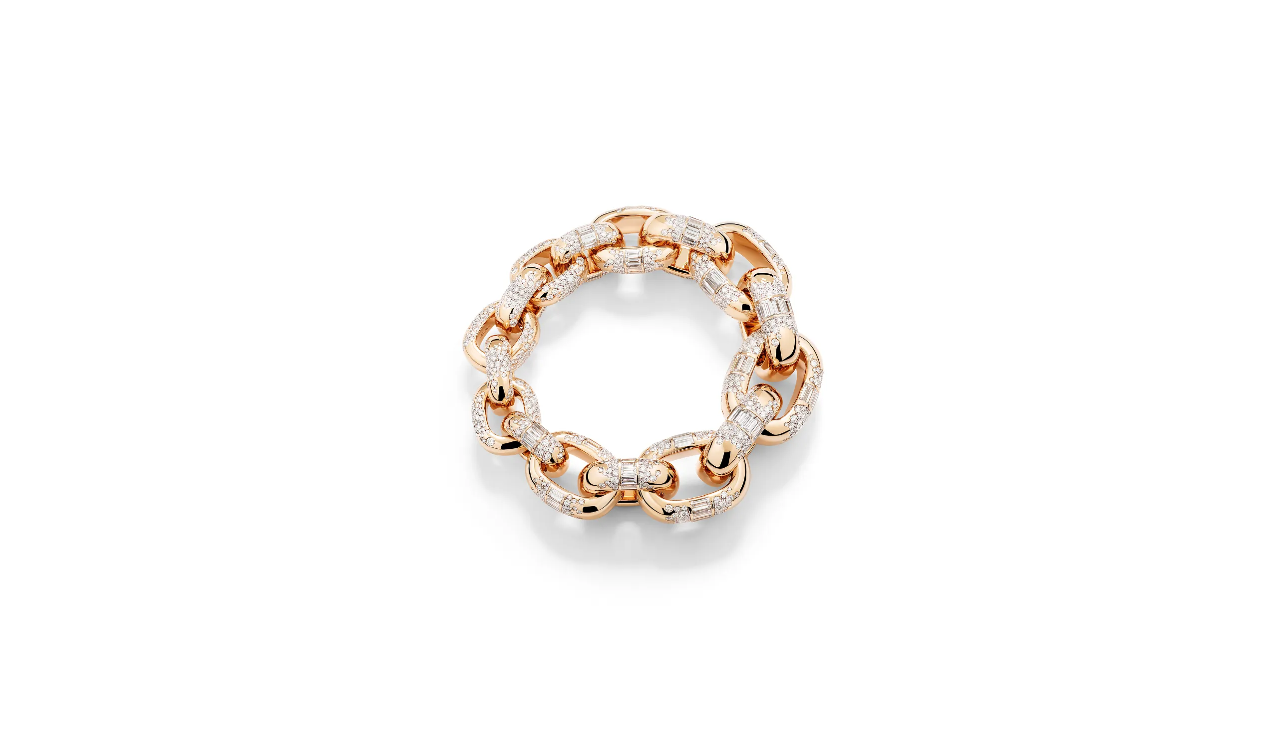 <p>Pomellato Iconica Extreme bracelet with diamonds in 18k gold, part of the &#8216;Collezione 1967&#8217; High Jewellery collection</p>
