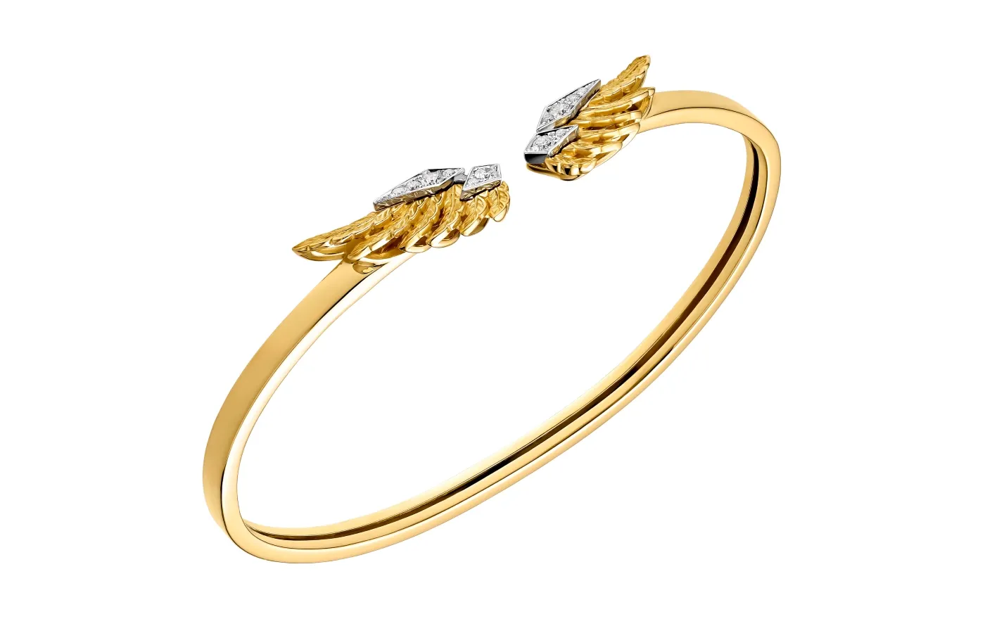 <p>Carrera y Carrera Libre bracelet from the Vida collection with diamonds in 18k yellow and white gold</p>