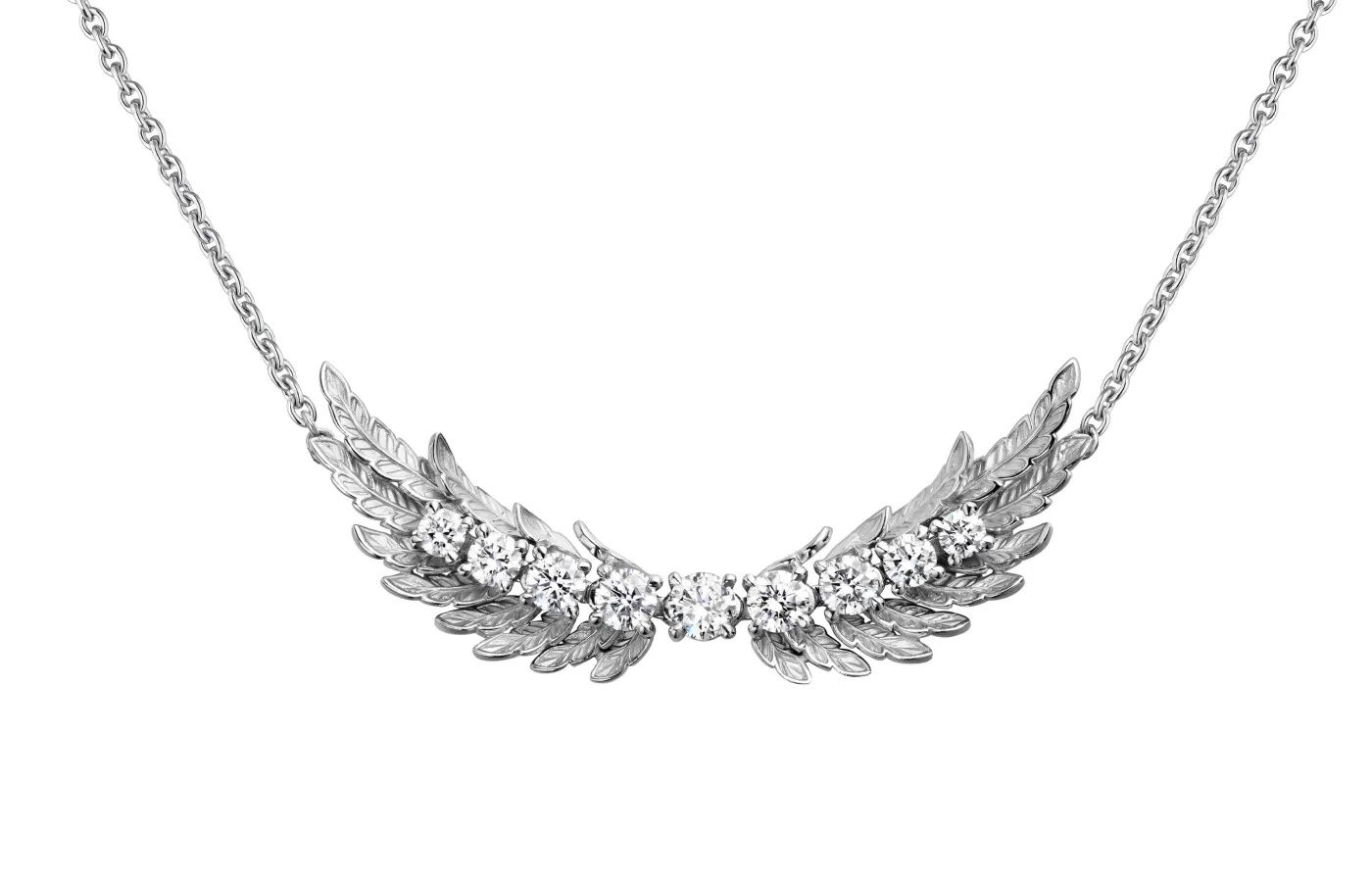 <p>Carrera y Carrera Libre necklace from the Vida collection with diamonds in 18k white gold</p>