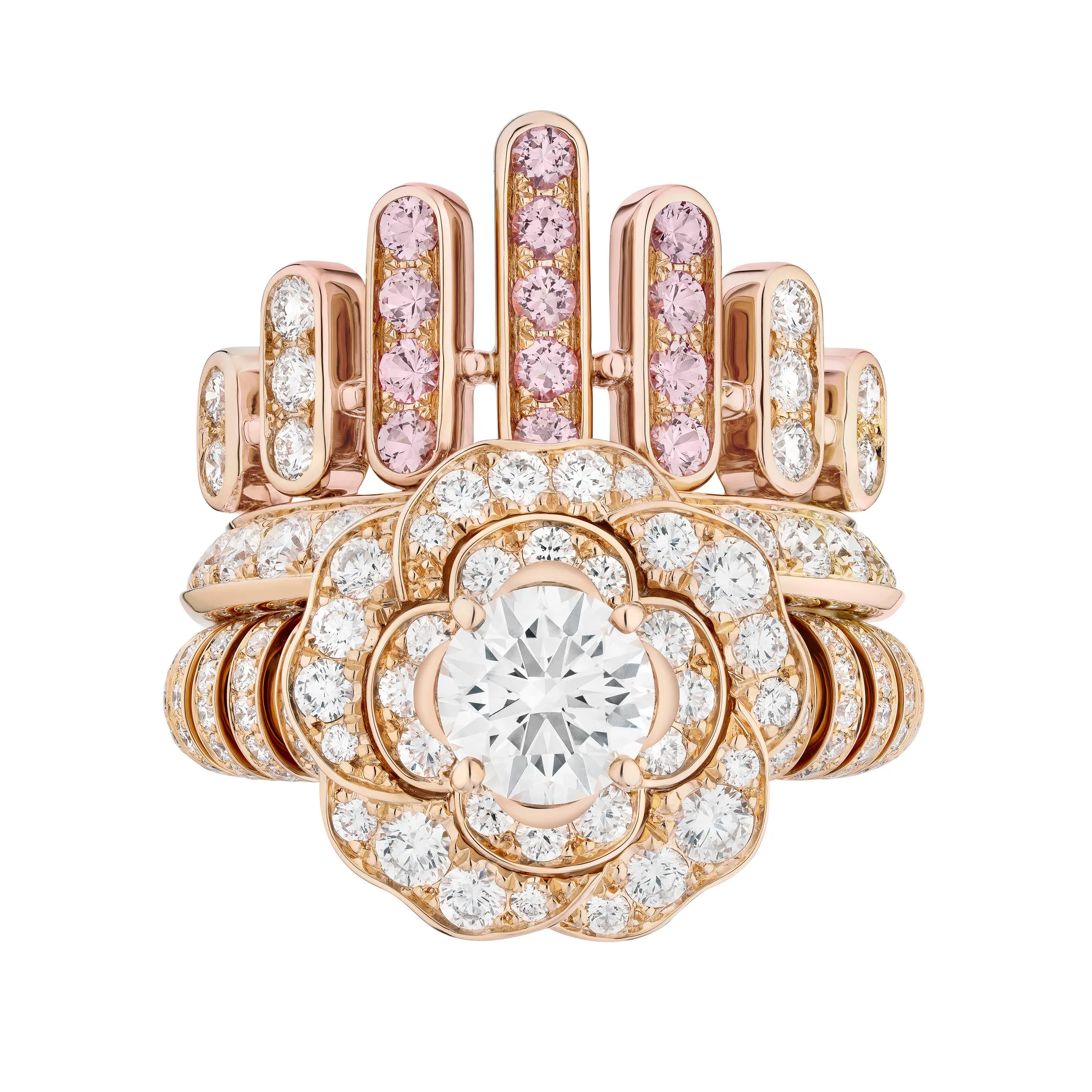 Chanel Reach for the Stars Camélia ring.