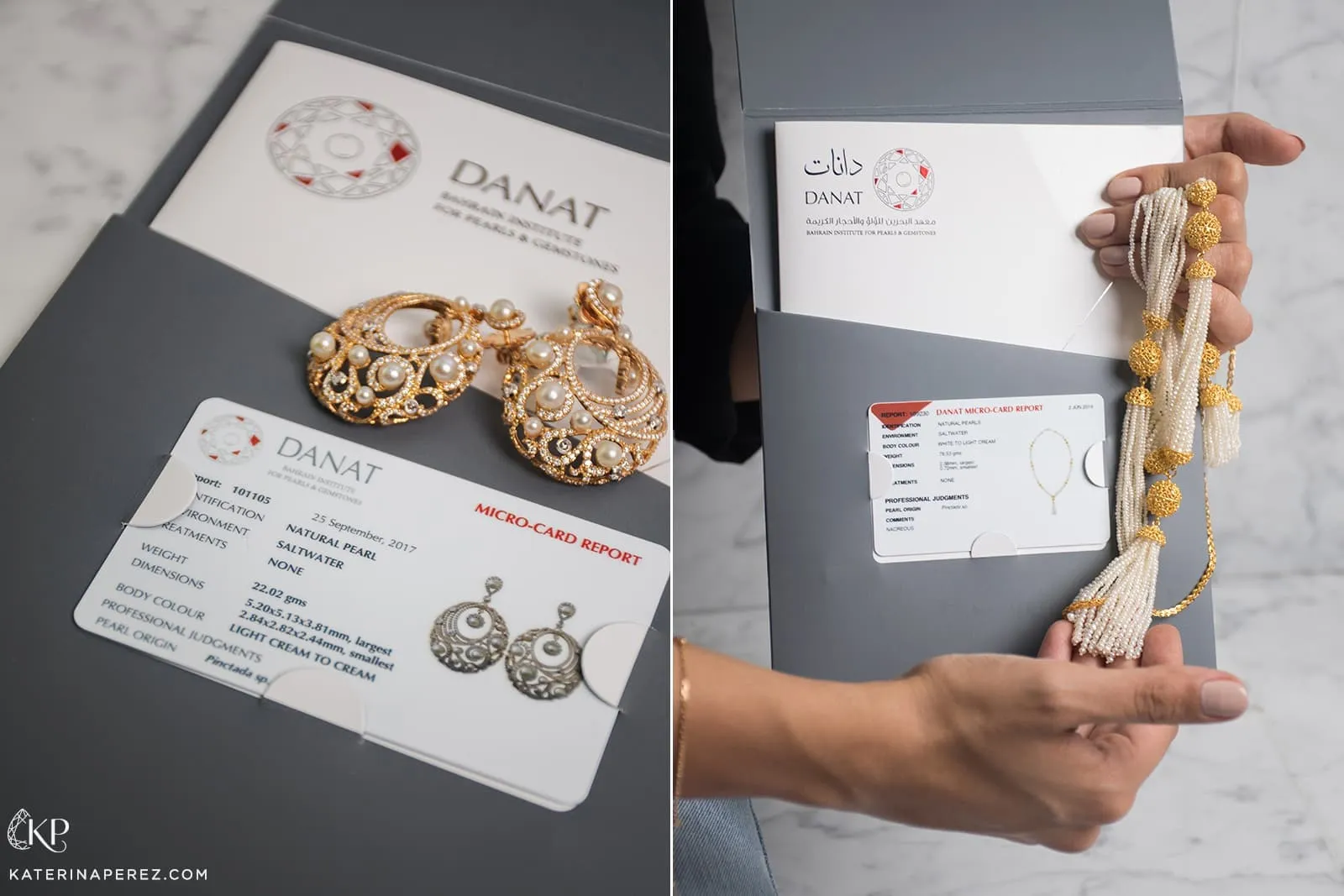 <p>Danat Bahrain Institute for Pearls and Gemstones examines, tests, identifies and provides certification for important pearls</p>
