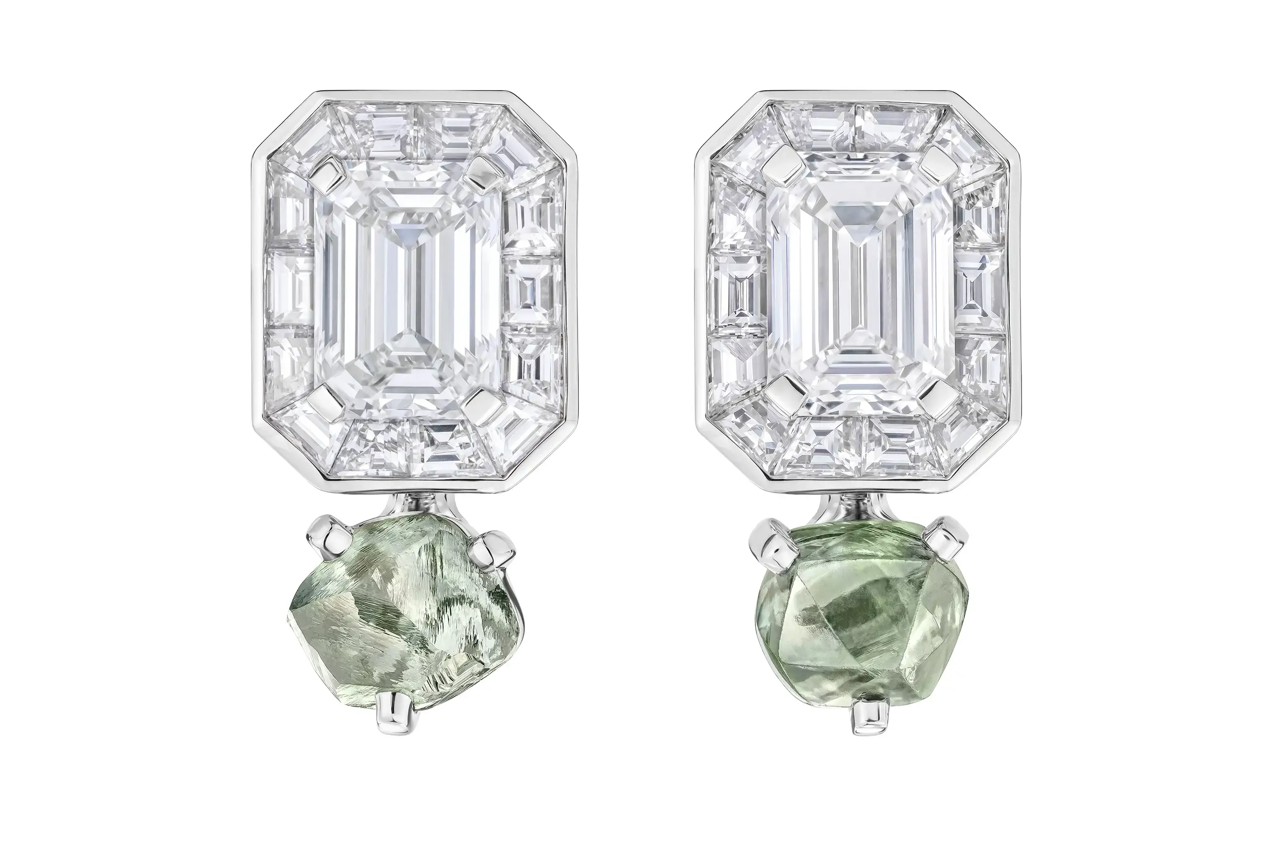 De Beers London’s Vibrations collection takes its cue from inland water, translating rivers, waterfalls, ice and deltas into high jewellery.