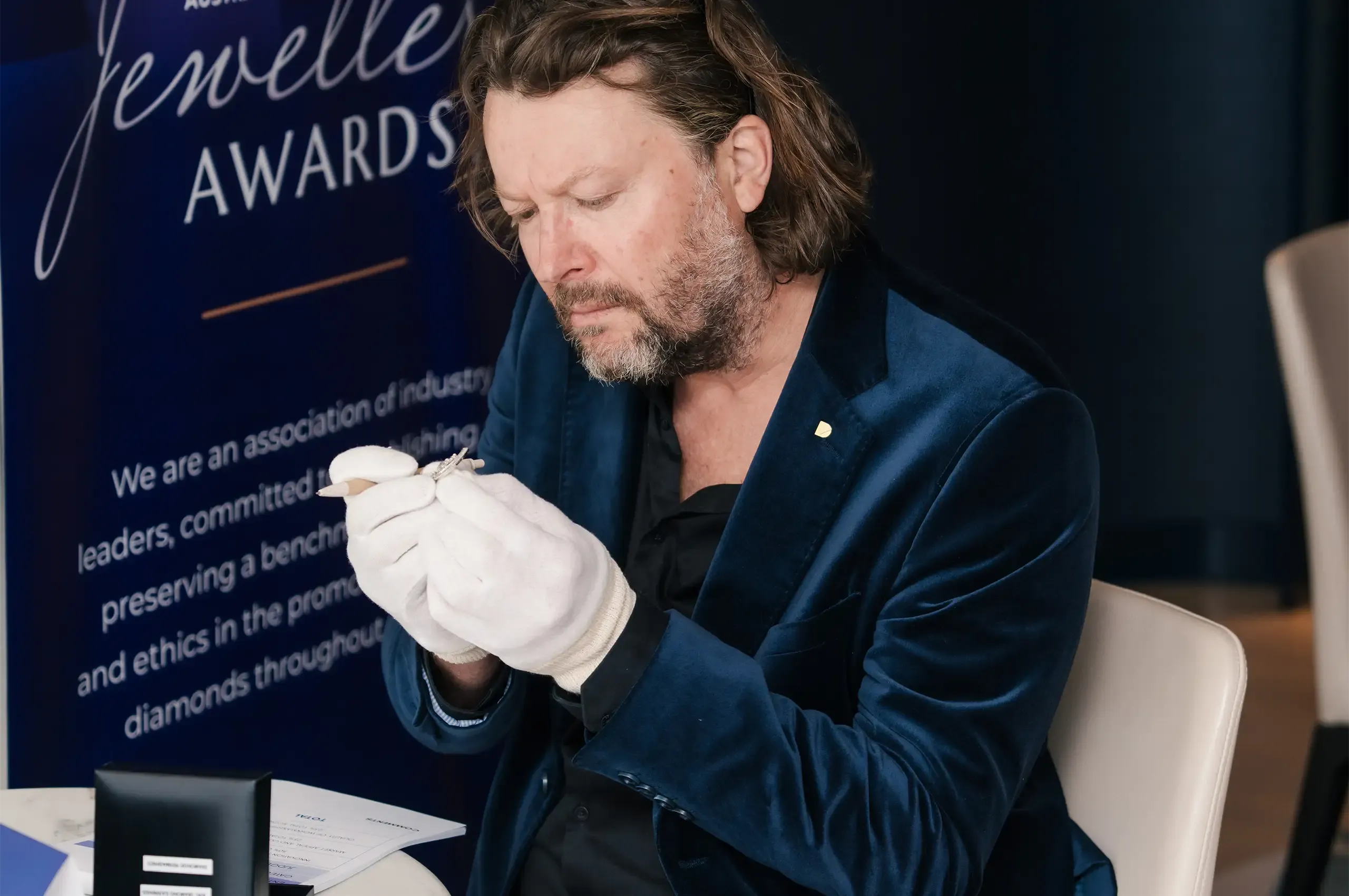 Katerina Perez joins fellow judges Lester Brand, Dr Brandon Gien and Joash Teo in Sydney to assess the entries for the 9th Diamond Guild Australia Jewellery Awards