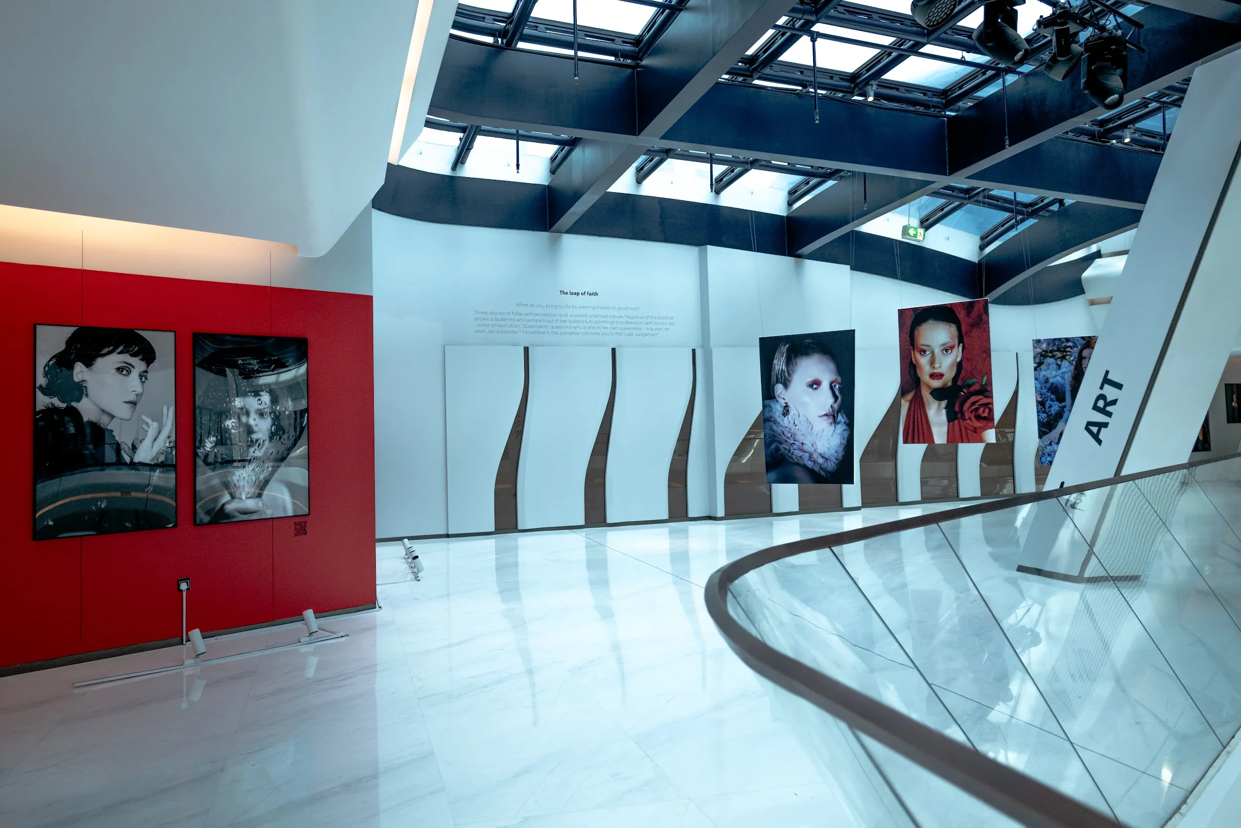 <p>The &#8216;What’s Brought to Life?&#8217; exhibition was co-hosted by Elvira Iurova and portrait photographer Natalya Urmanova at ME Dubai – a hotel designed by the late Zaha Hadid – in February 2025</p>
