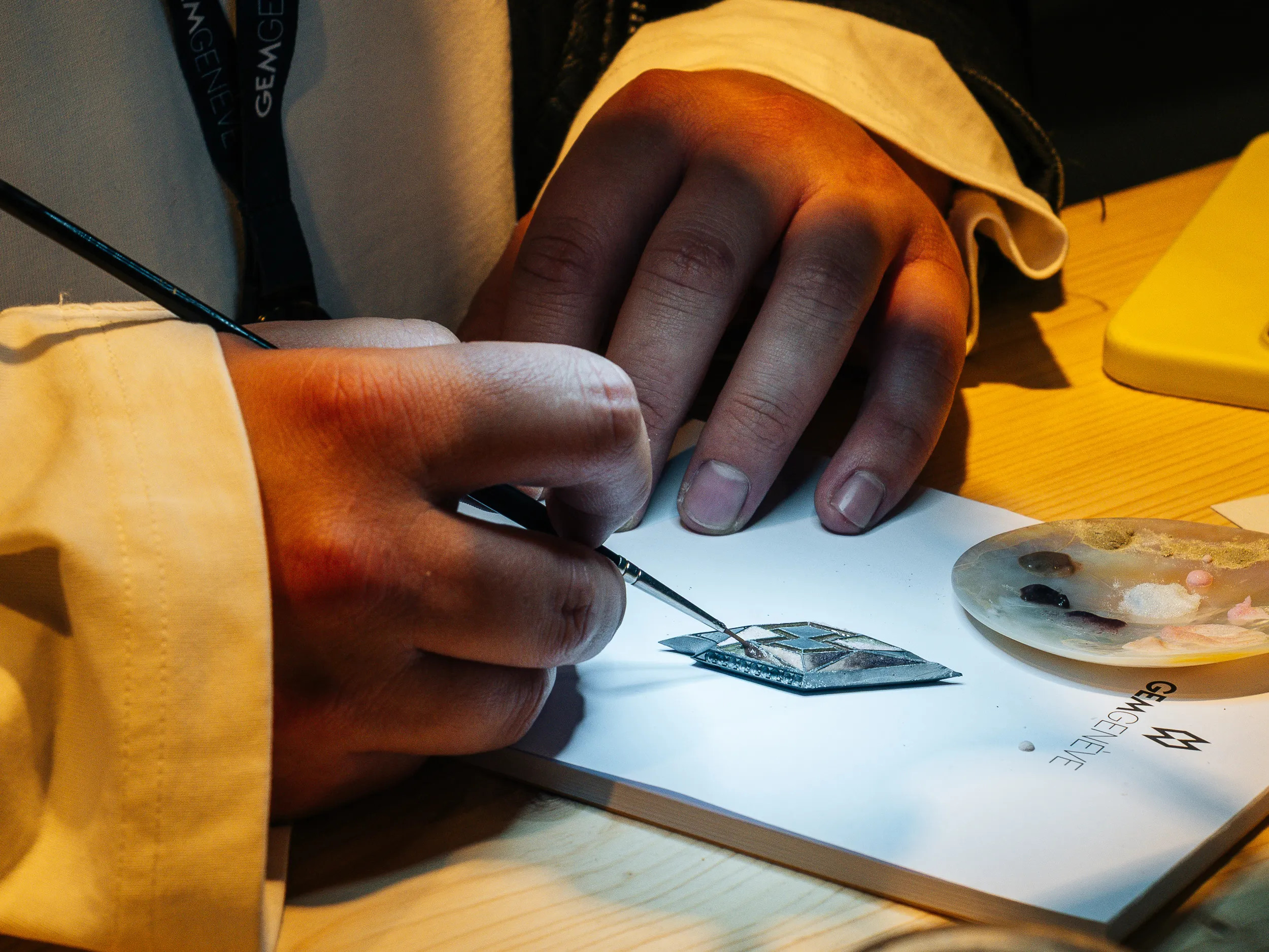 <p>Getting hands-on at GemGenève</p>