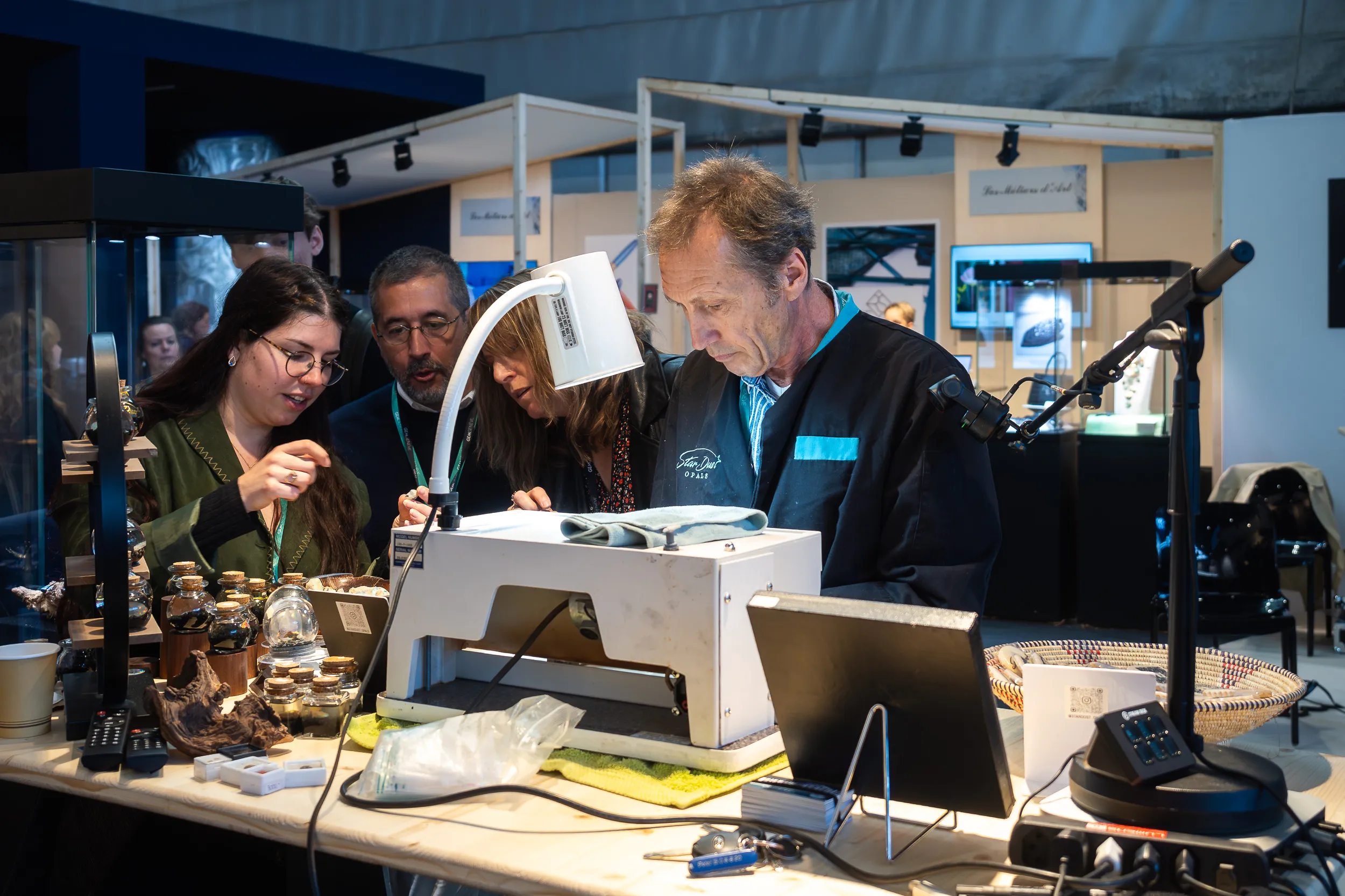 <p>Jewellery making in action</p>