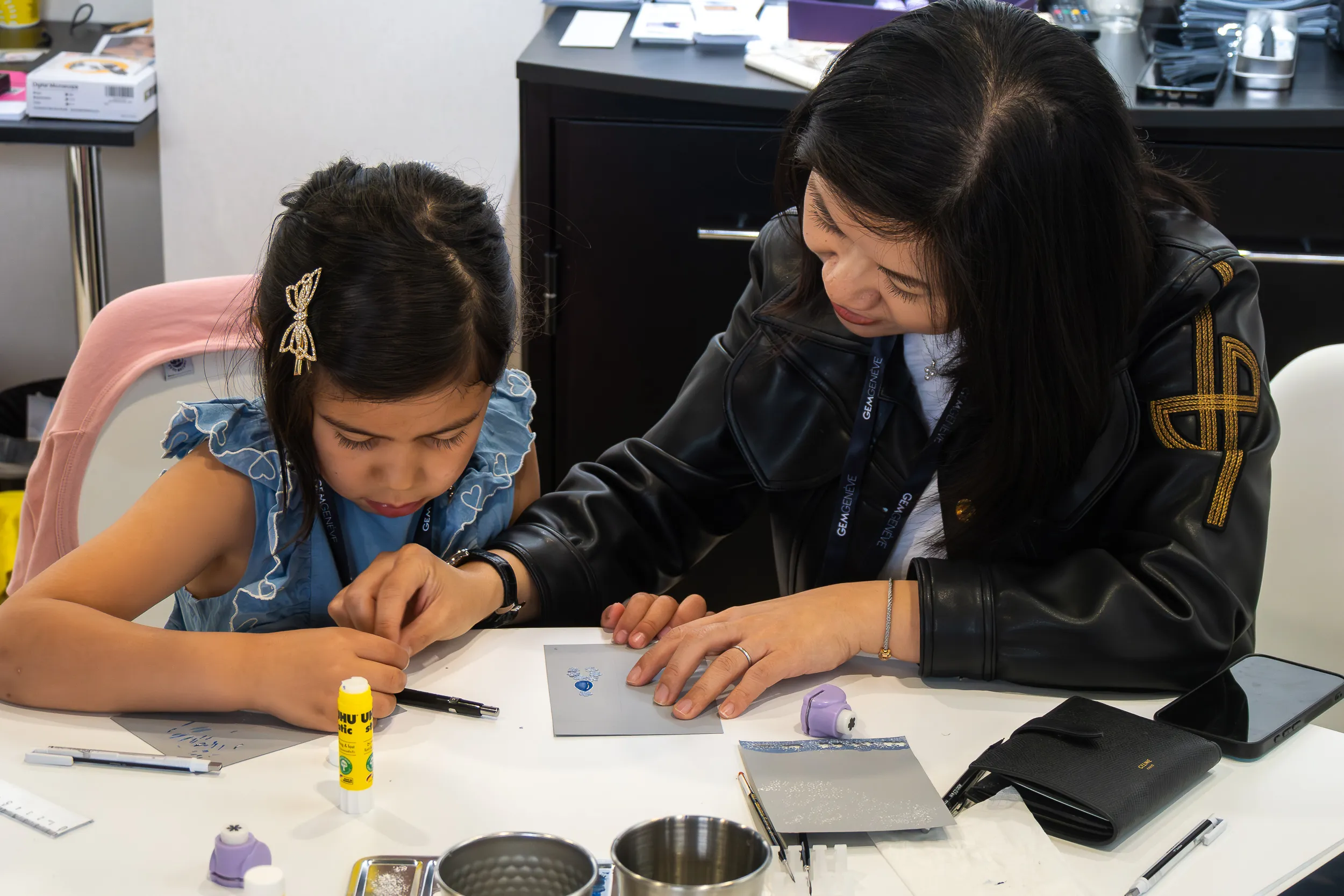 <p>Younger generations participated too</p>