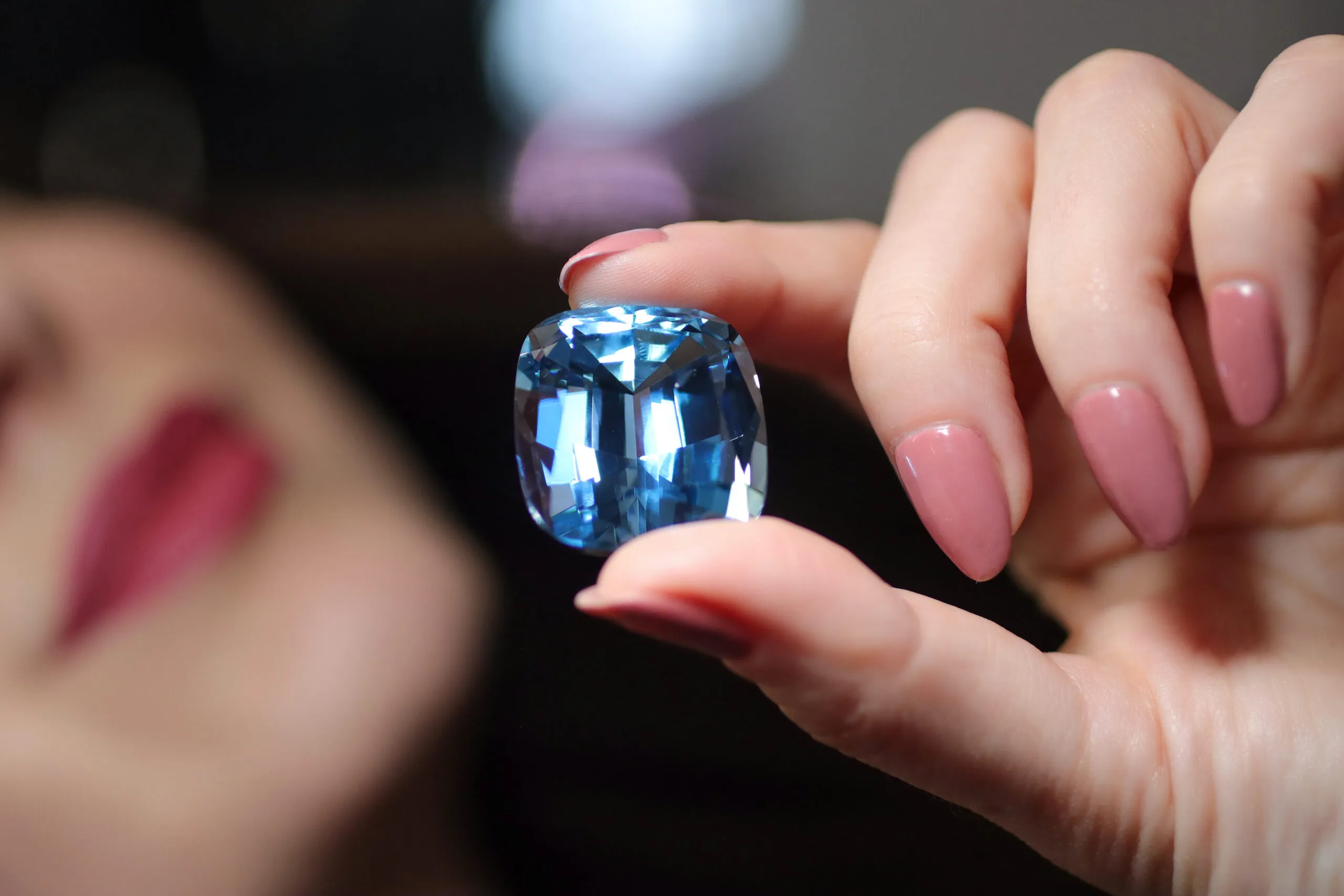 <p>Santa Maria is the gold standard aquamarine colour</p>
