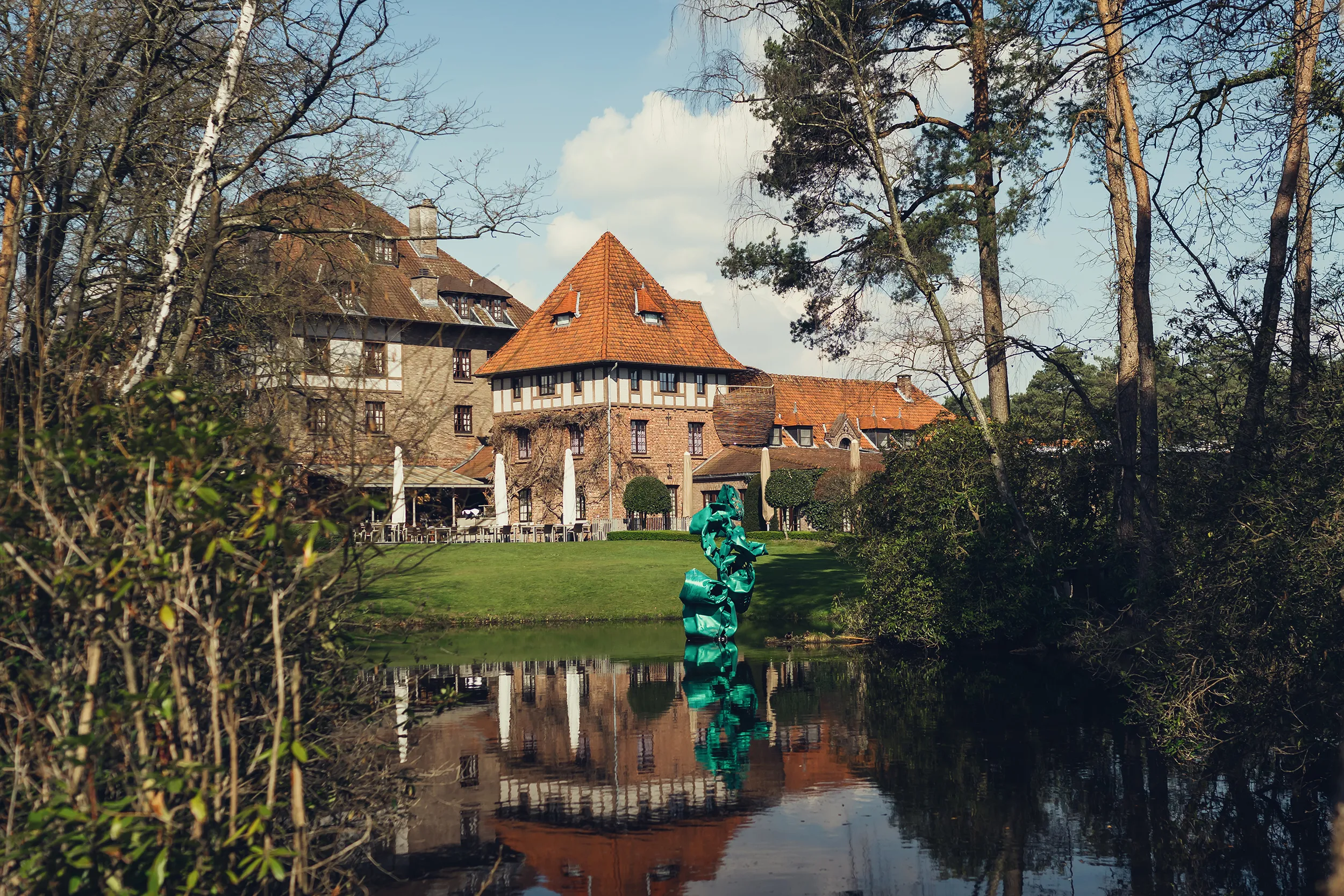 <p>La Butte aux Bois is situated in leafy Lanaken in Belgium, on the edge of Hoge Kempen National Park</p>

