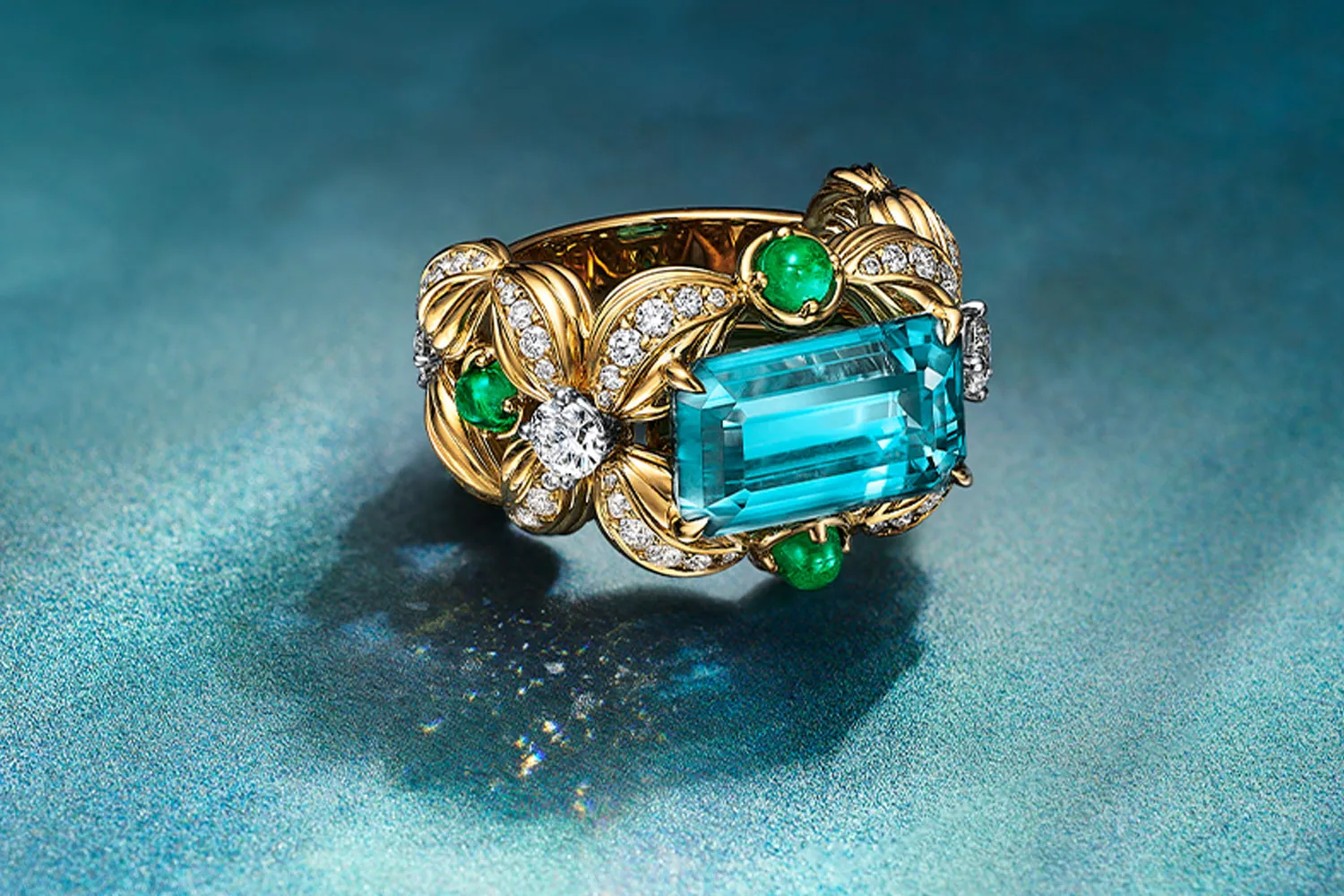 The Daisy ring from Tiffany & Co.'s Hidden Garden collection.