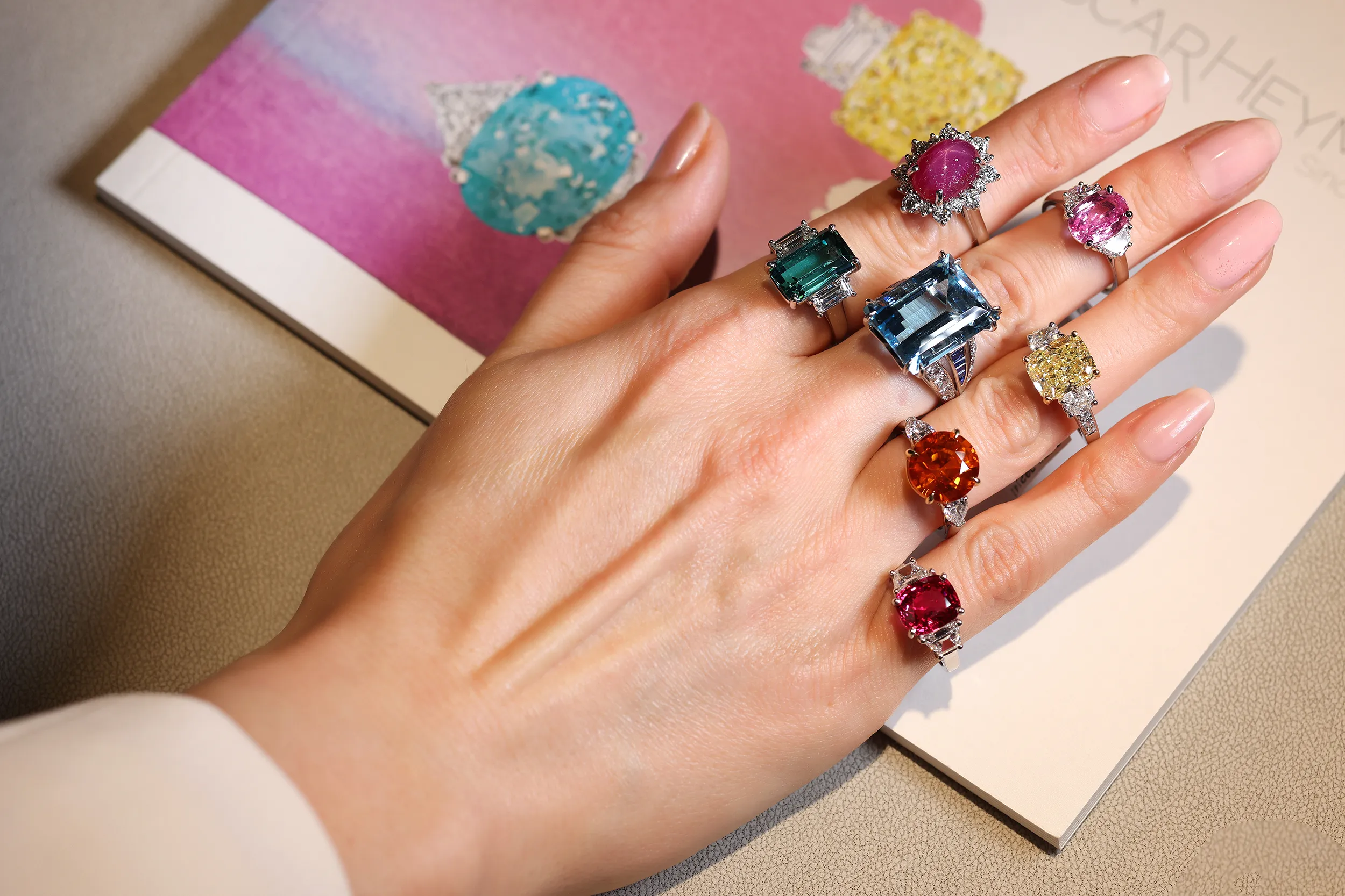 <p>Oscar Heyman continues to set the standard with its dedication to finding superb, rare and esoteric gemstones. Using the most rigorous criteria for colour, lustre and cut, its in-house experts view thousands of gems from which only a small handful are selected</p>
