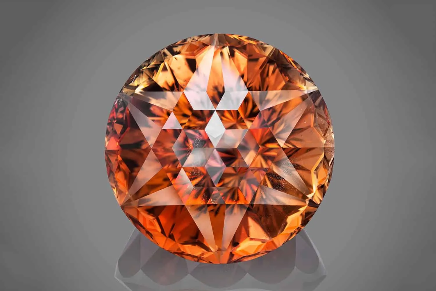 <p>Viktor Tuzlukov “Mystery of Universe” 321 carat topaz with 588 facets from the “Philosophical Stone” collection</p>
